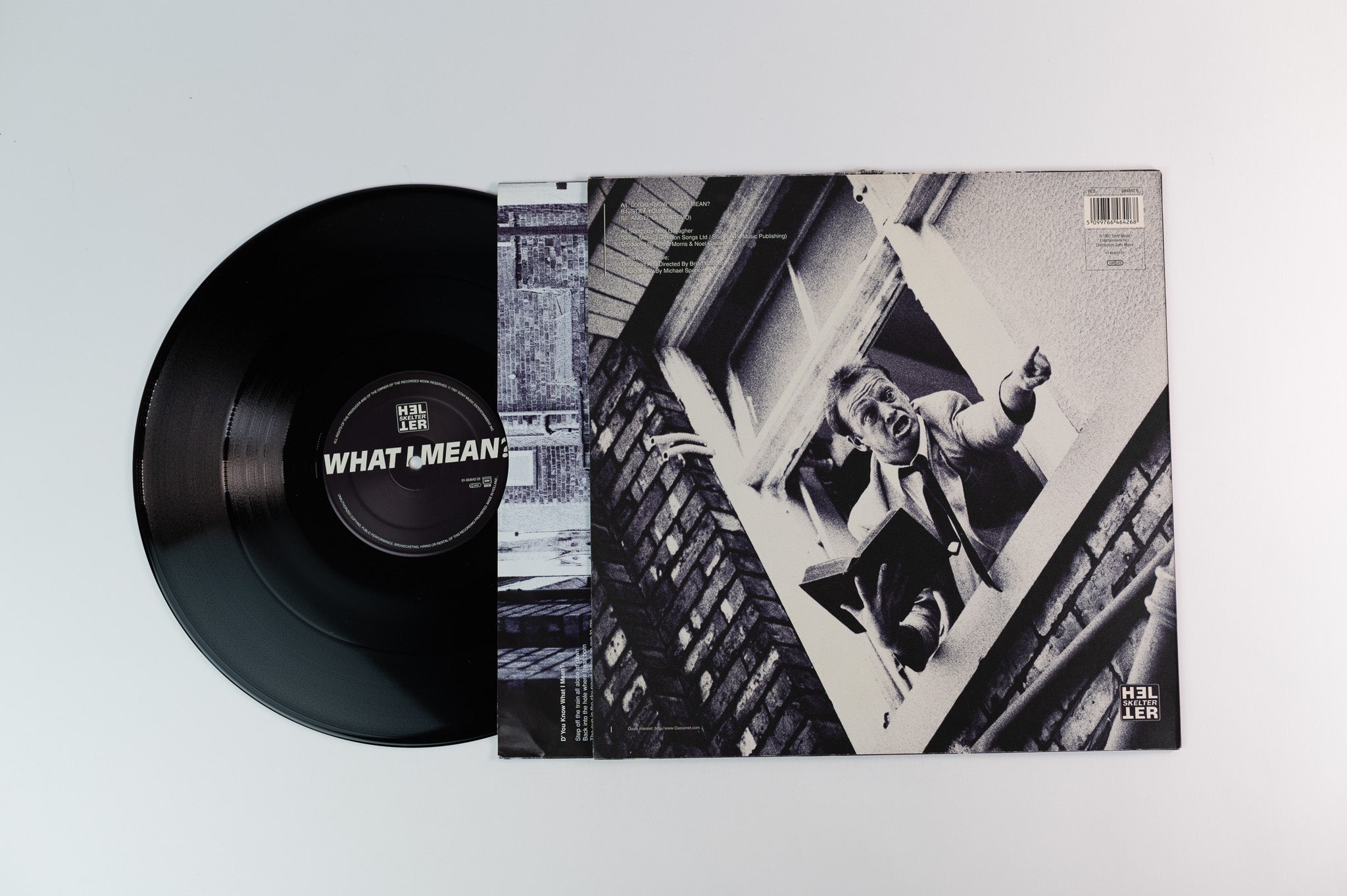 Oasis - D'You Know What I Mean? on Helter Skelter 12"