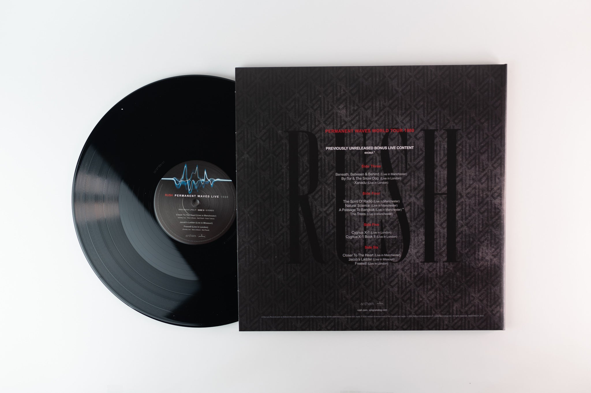 Rush - Permanent Waves on Mercury - Super Deluxe Box Set