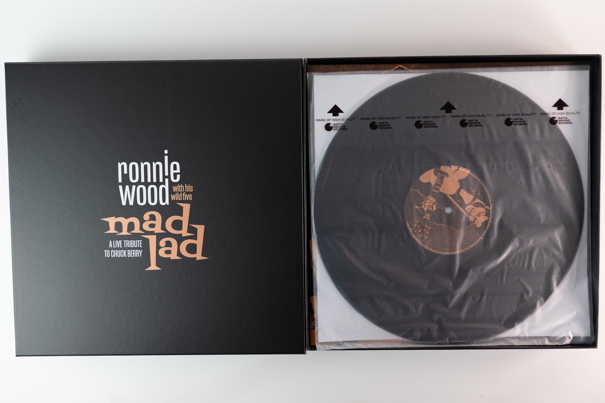Ronnie Wood With His Wild Five - Mad Lad A Live Tribute To Chuck Berry on BMG - Box Set