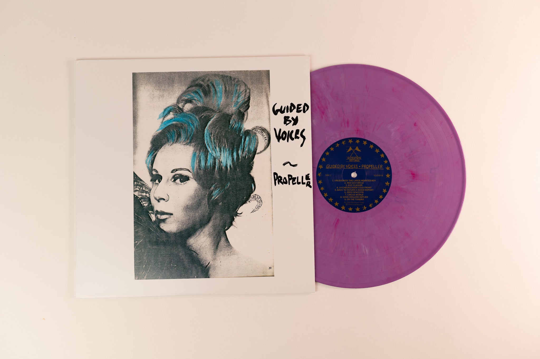 Guided By Voices - Propeller on Scat Purple Splatter Vinyl Reissue