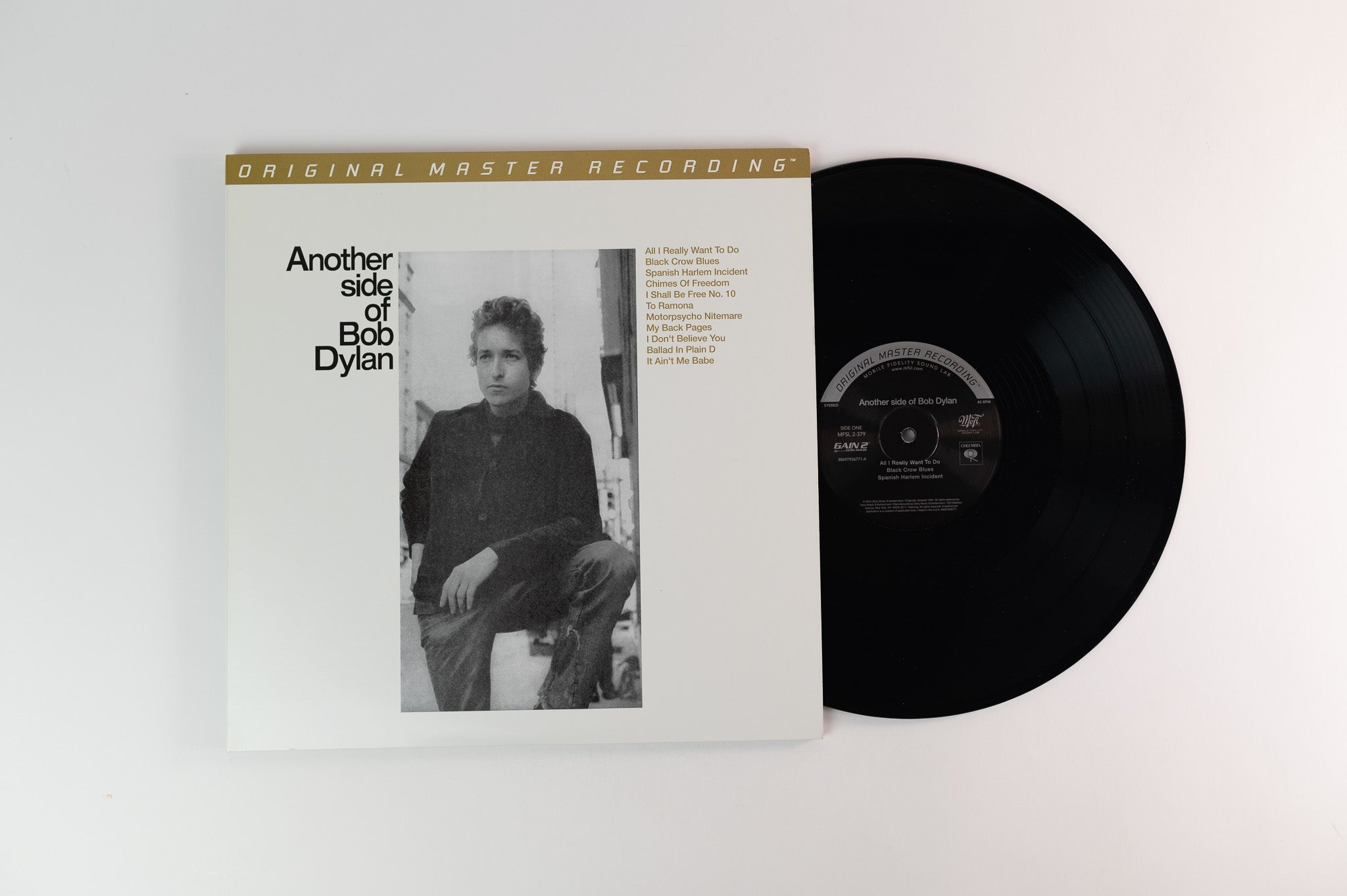 Bob Dylan - Another Side Of Bob Dylan Mobile Fidelity Sound Lab Stereo Reissue
