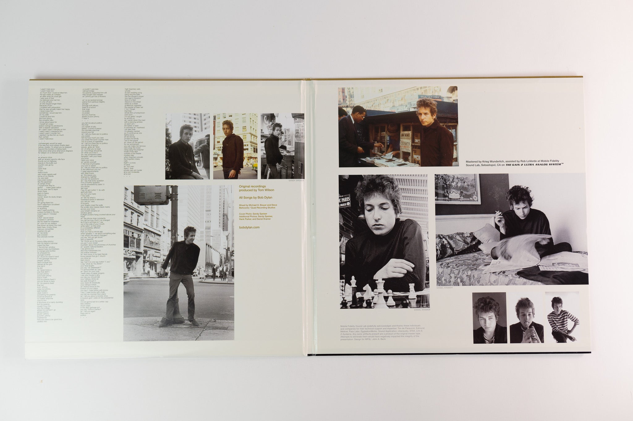 Bob Dylan - Another Side Of Bob Dylan Mobile Fidelity Sound Lab Stereo Reissue