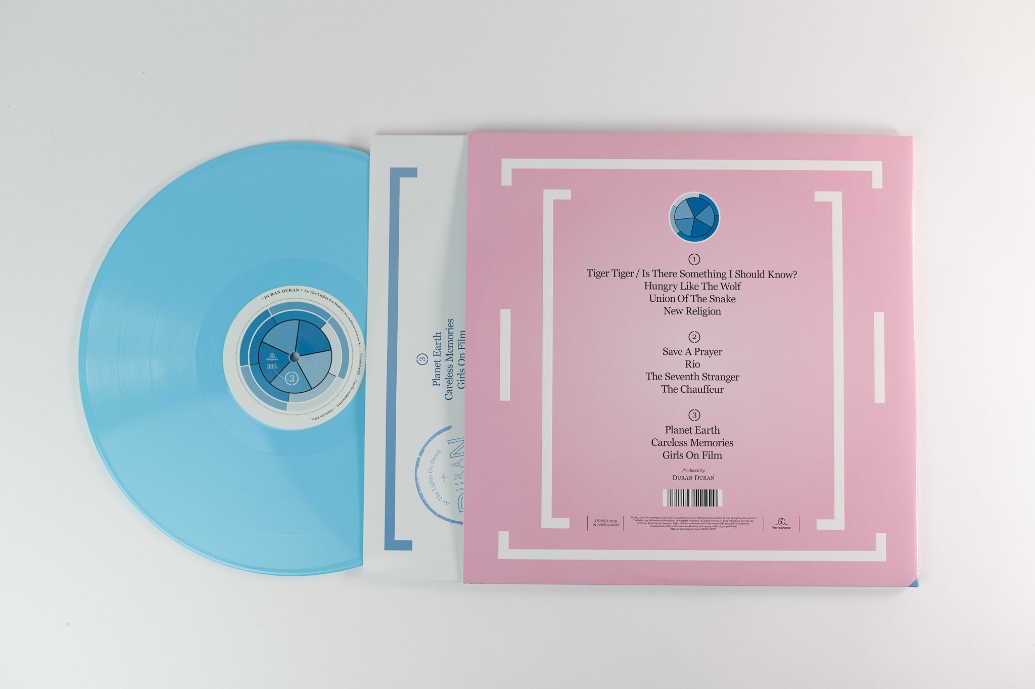 Duran Duran - As The Lights Go Down (Live Oakland Coliseum '84) on Parlphone Ltd RSD Pink Blue