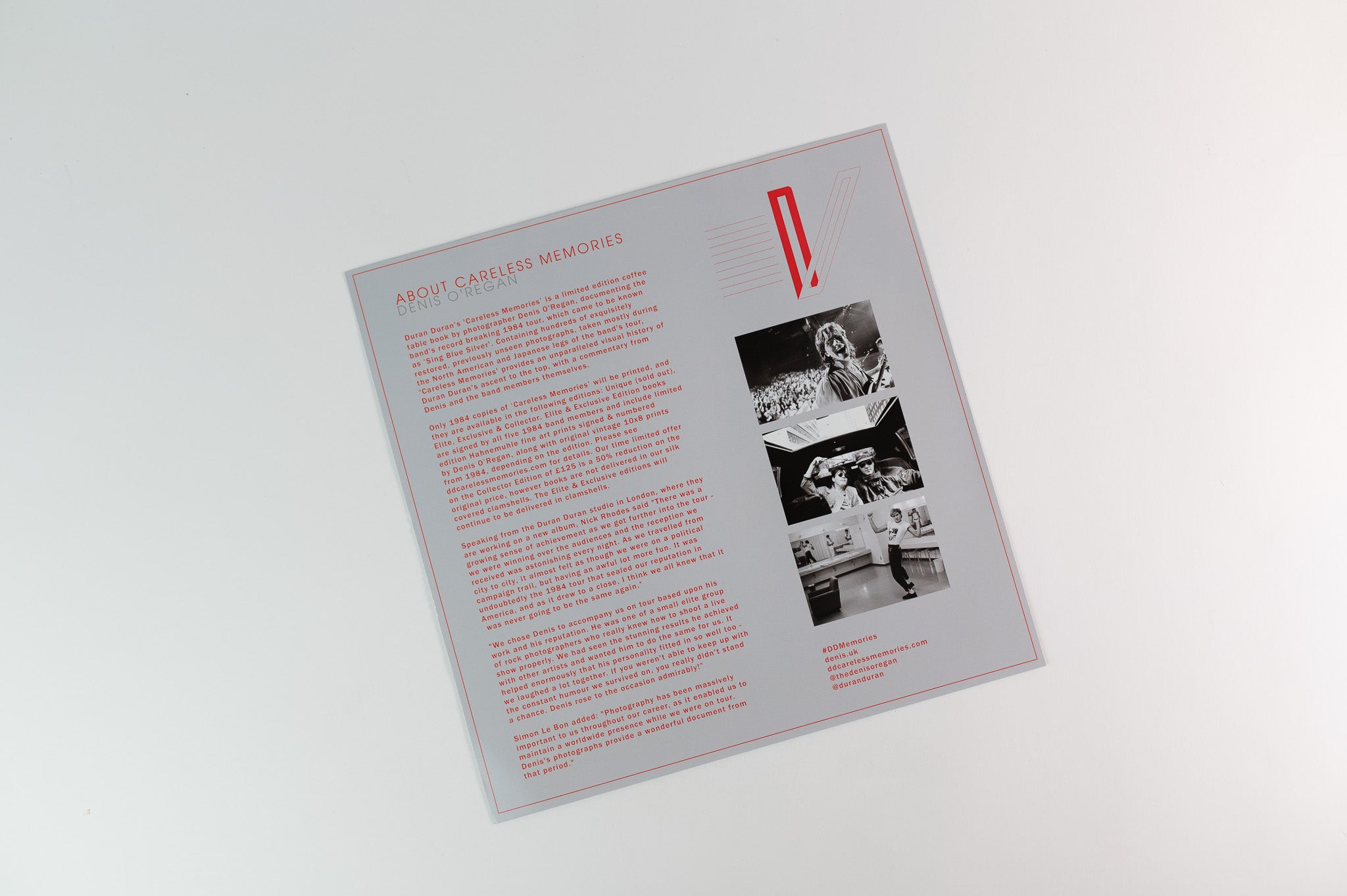 Duran Duran - As The Lights Go Down (Live Oakland Coliseum '84) on Parlphone Ltd RSD Pink Blue