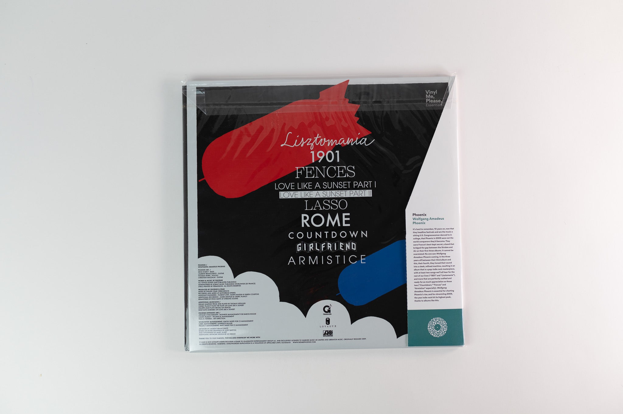 Phoenix - Wolfgang Amadeus Phoenix on Glassnote Vinyl Me Please Pink Vinyl Reissue