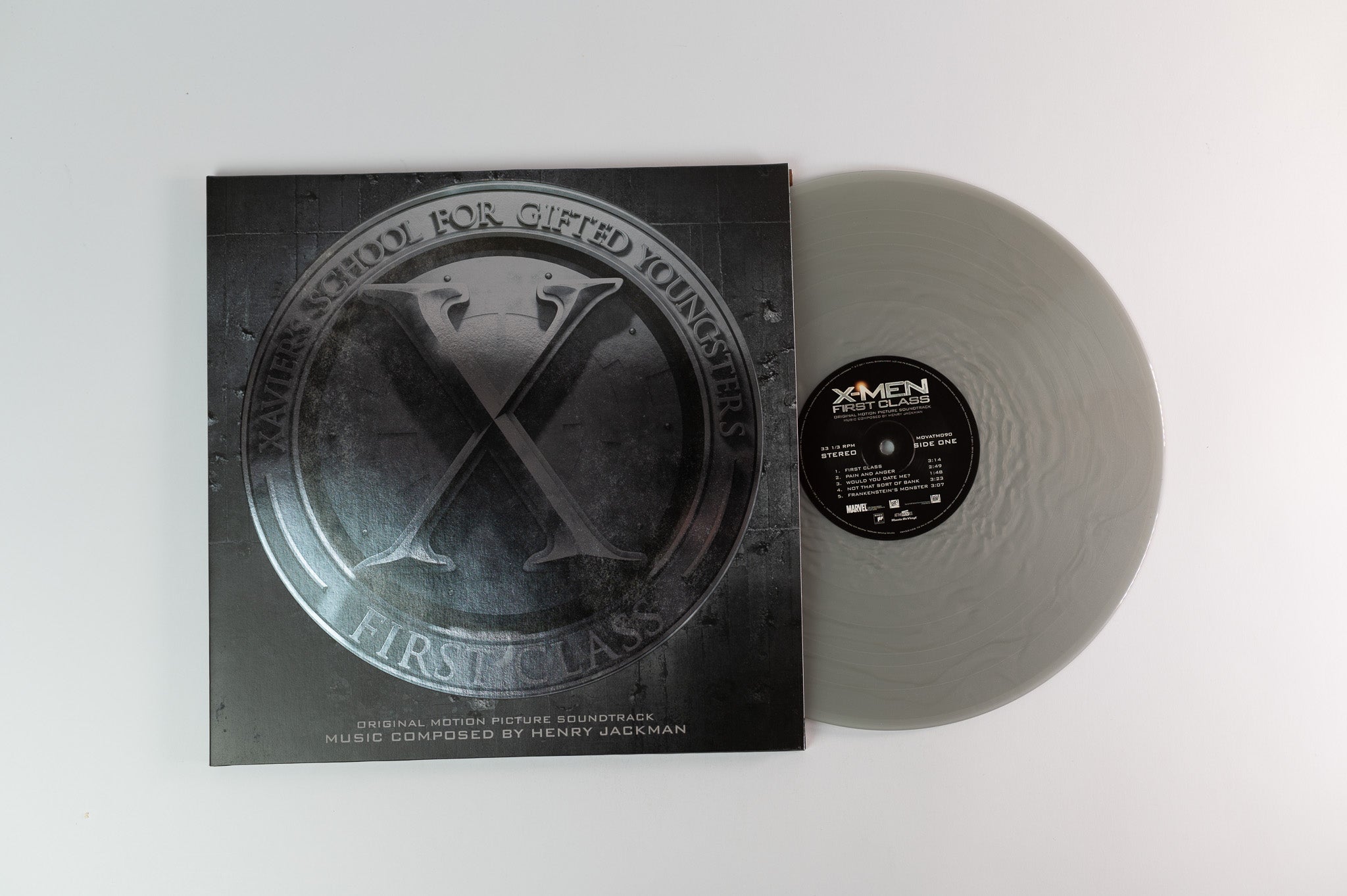 Henry Jackman - X-Men First Class Original Soundtrack Ltd Numbered Silver Reissue