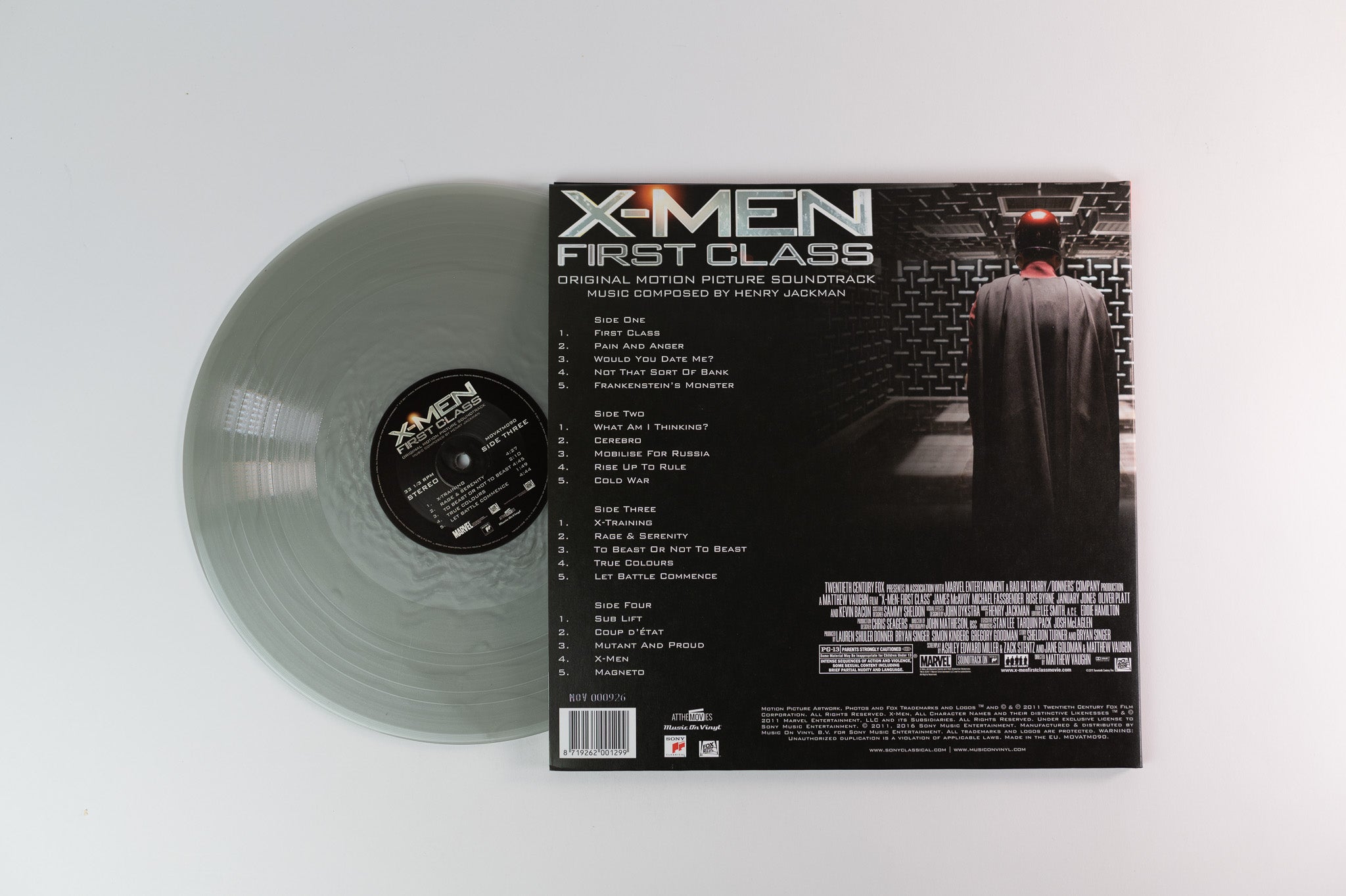 Henry Jackman - X-Men First Class Original Soundtrack Ltd Numbered Silver Reissue