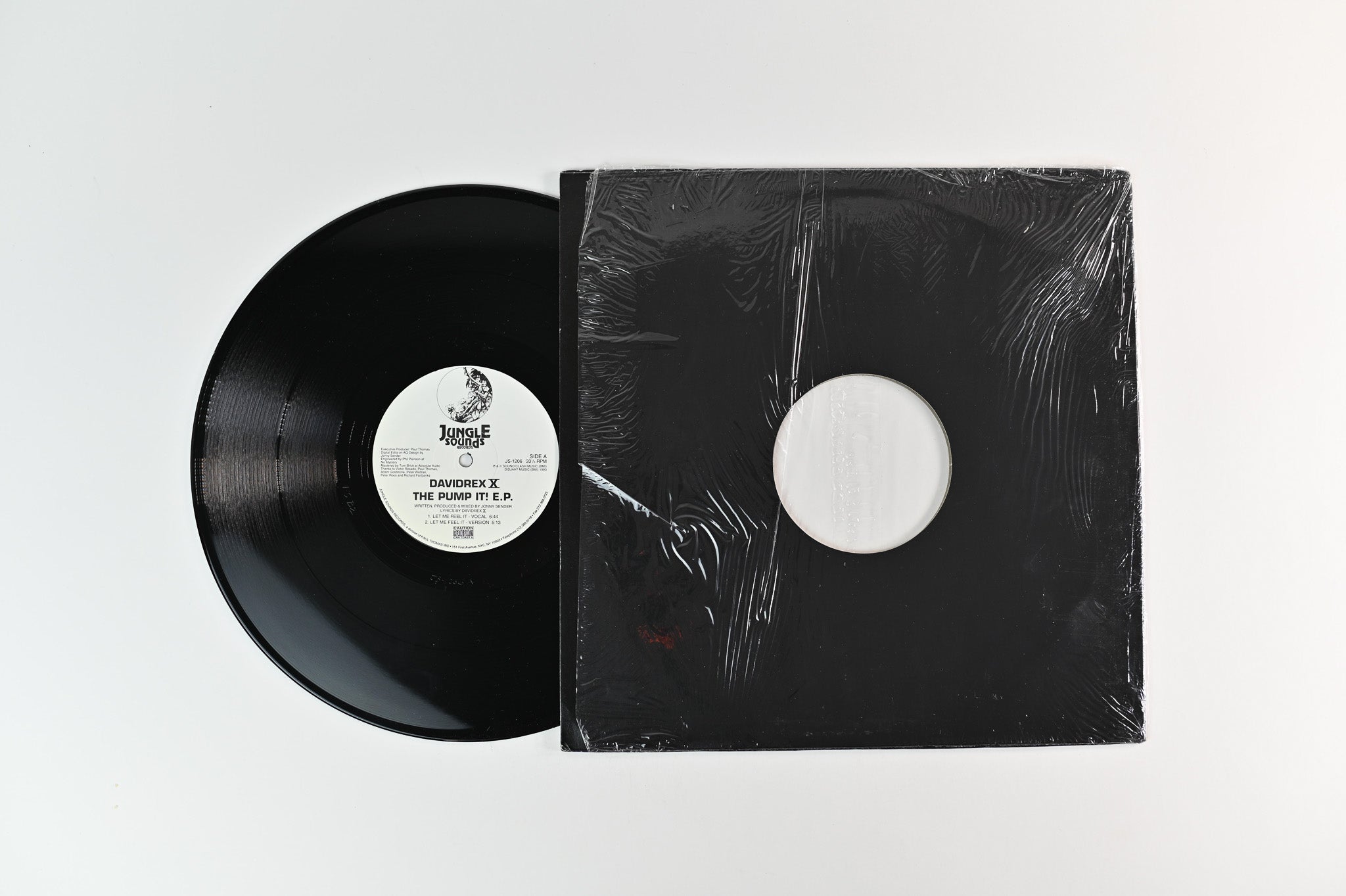 Davidrex X - The Pump It! E.P. on Jungle Sounds