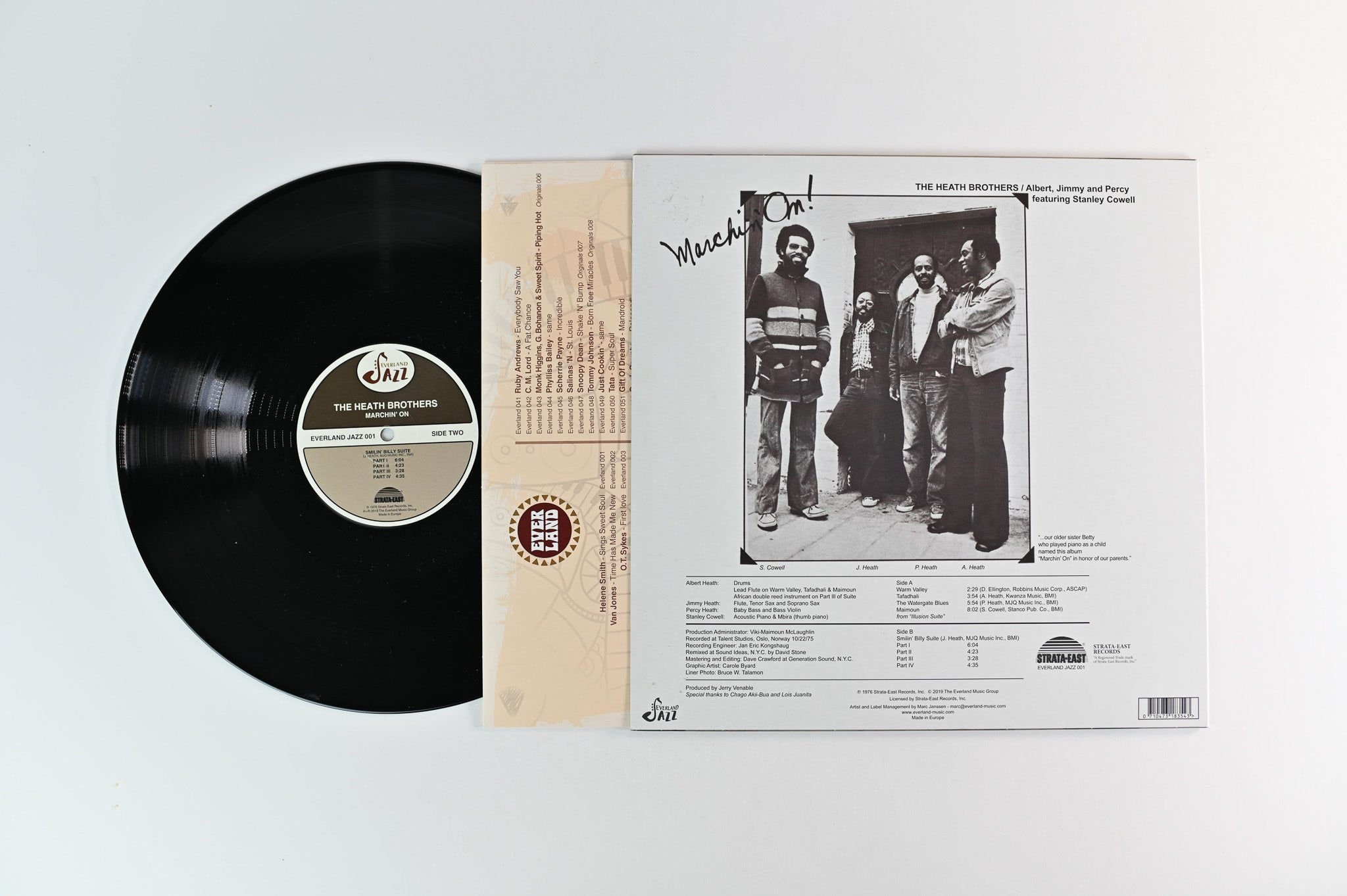 The Heath Brothers - Marchin' On! on Strata East Everland Jazz Reissue