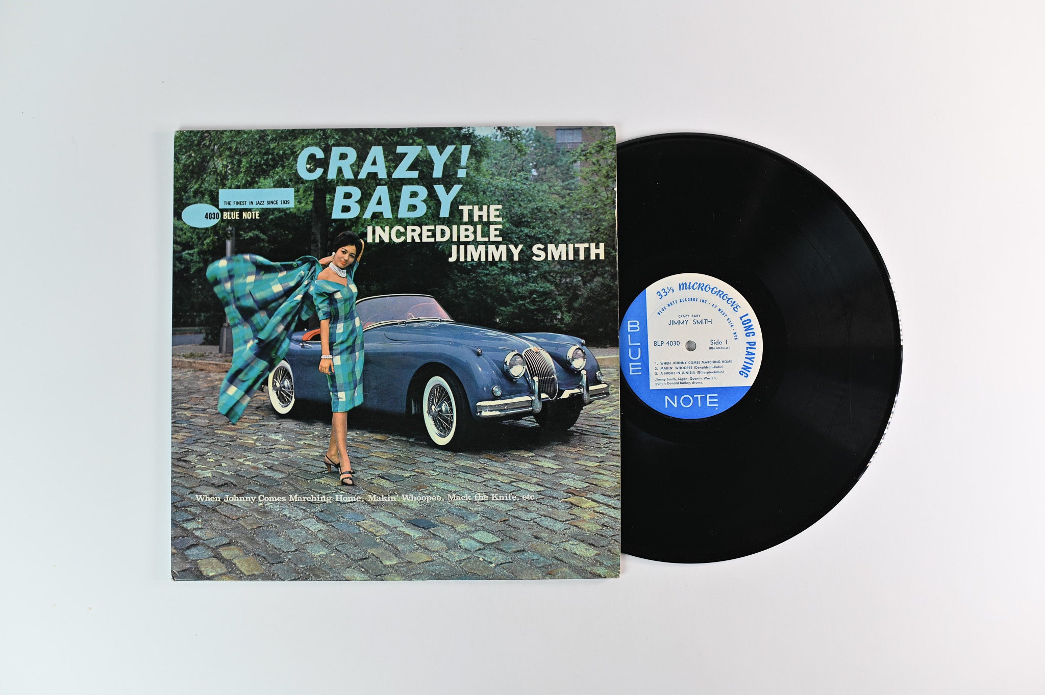 Jimmy Smith - Crazy! Baby on Blue Note Mono Has W 63rd and New York Labels