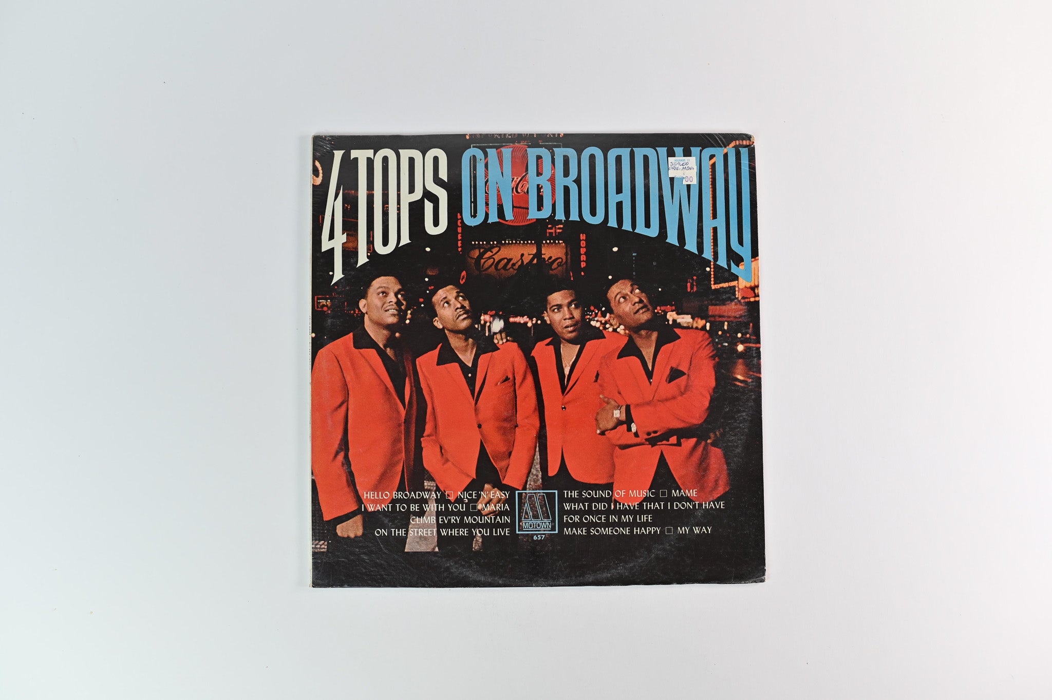 Four Tops - On Broadway on Motown Mono Sealed