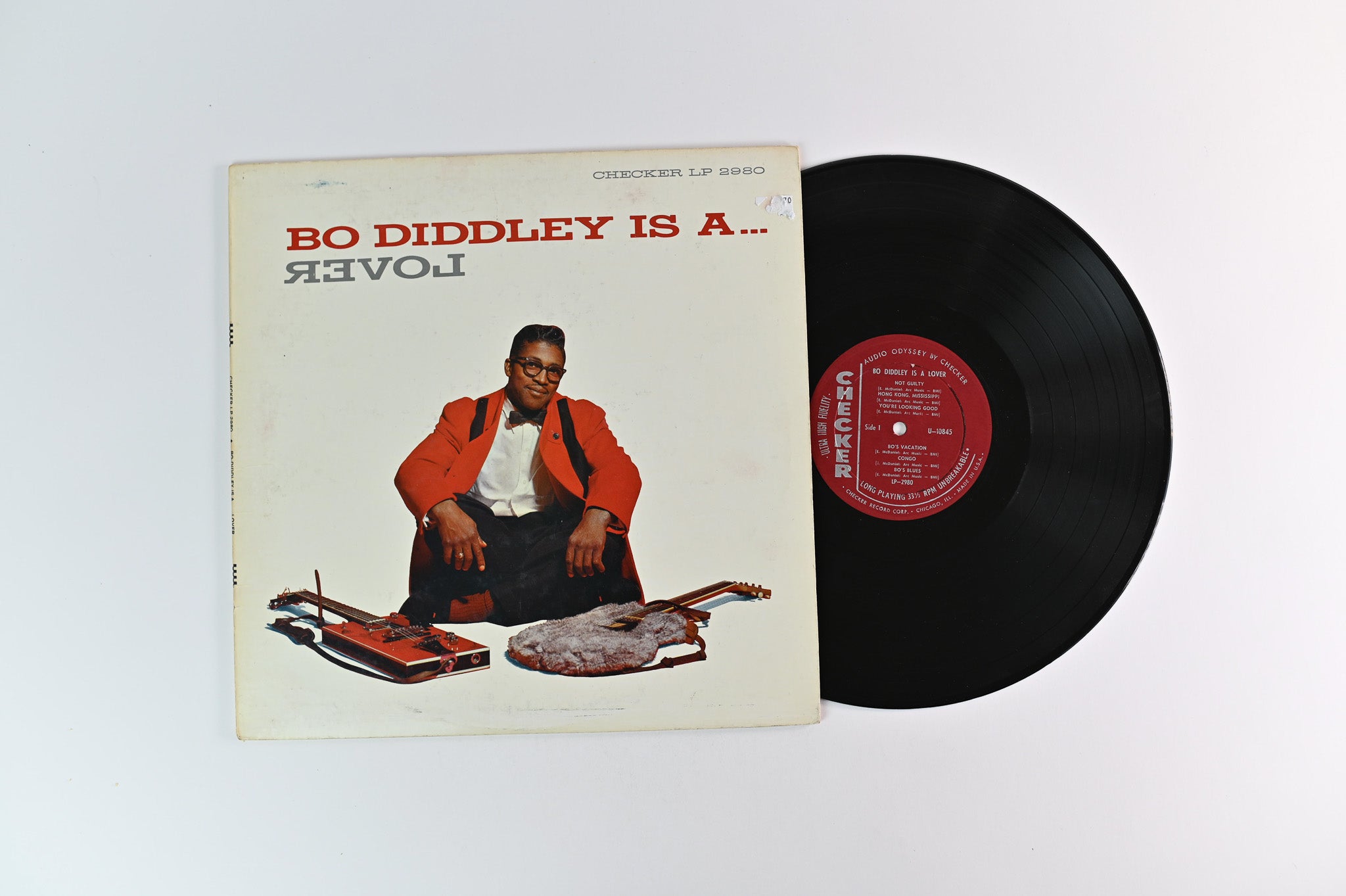 Bo Diddley - Bo Diddley Is A... Lover on Checker Mono