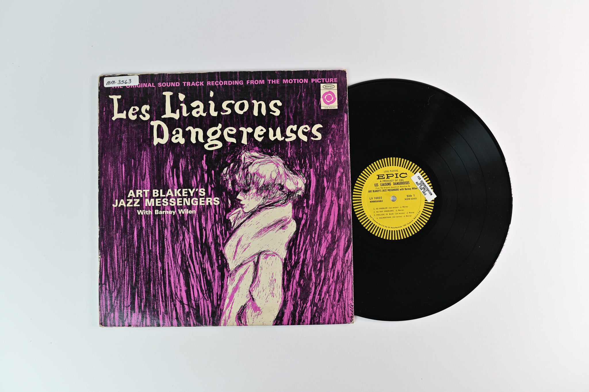 Art Blakey & The Jazz Messengers - Les Liaisons Dangereuses on Epic Mono