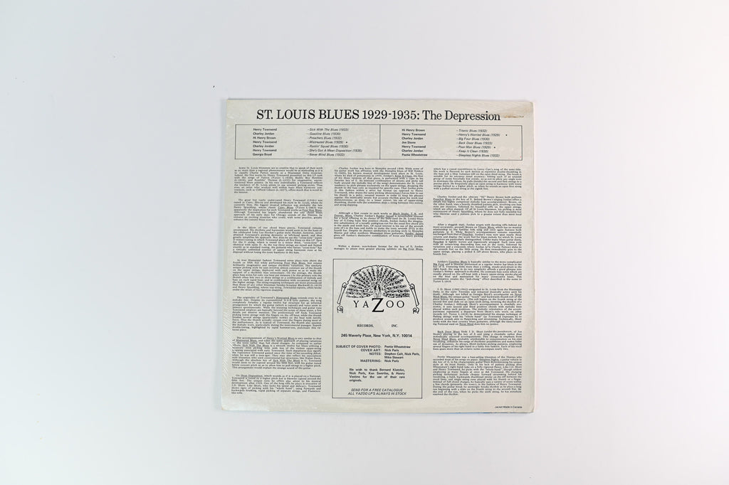 Various - St. Louis Blues 1929-1935 (The Depression) on