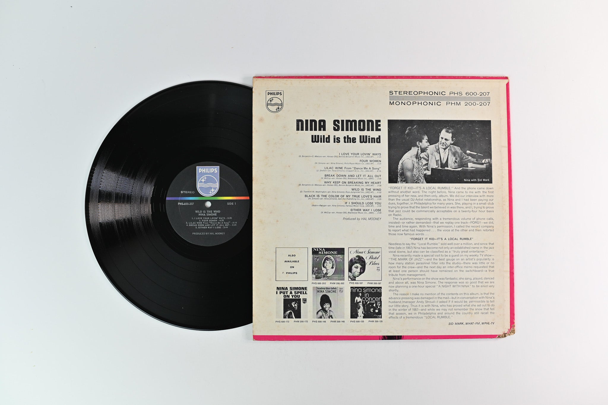Nina Simone - Wild Is The Wind on Philips Stereo
