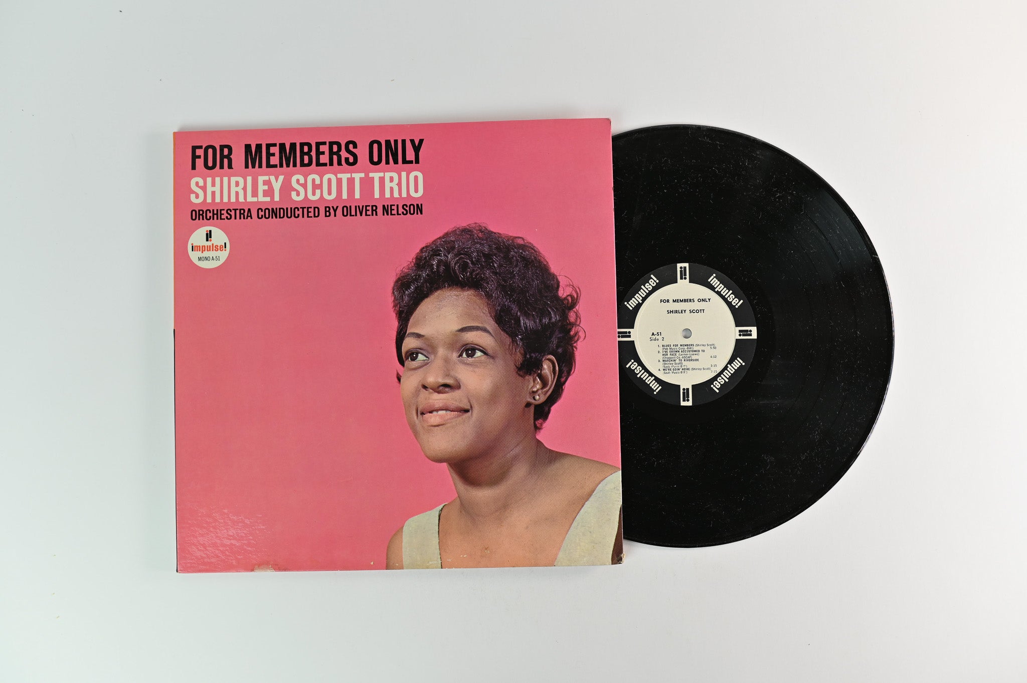 Shirley Scott Trio - For Members Only on Impulse Mono Promo