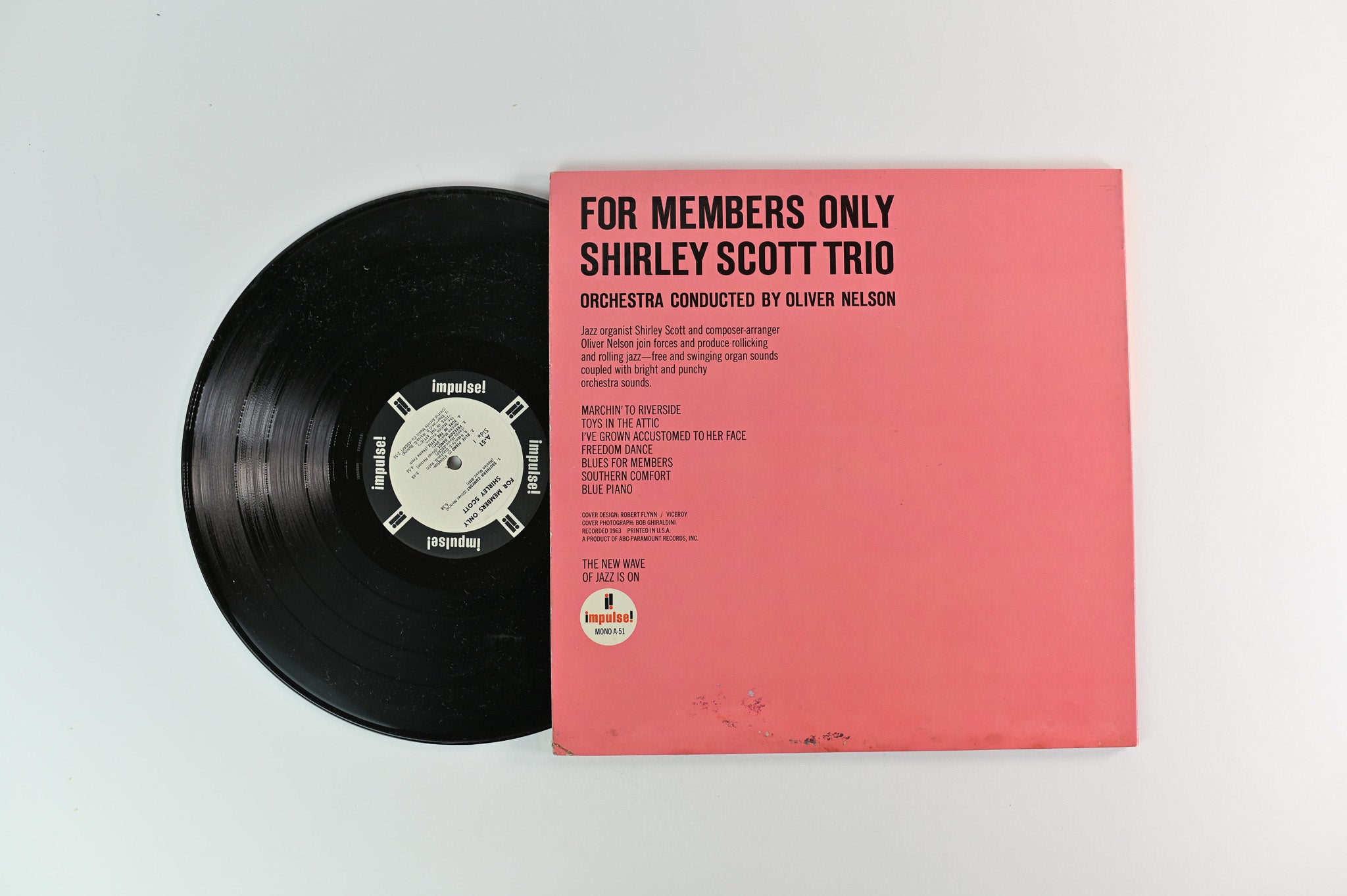 Shirley Scott Trio - For Members Only on Impulse Mono Promo