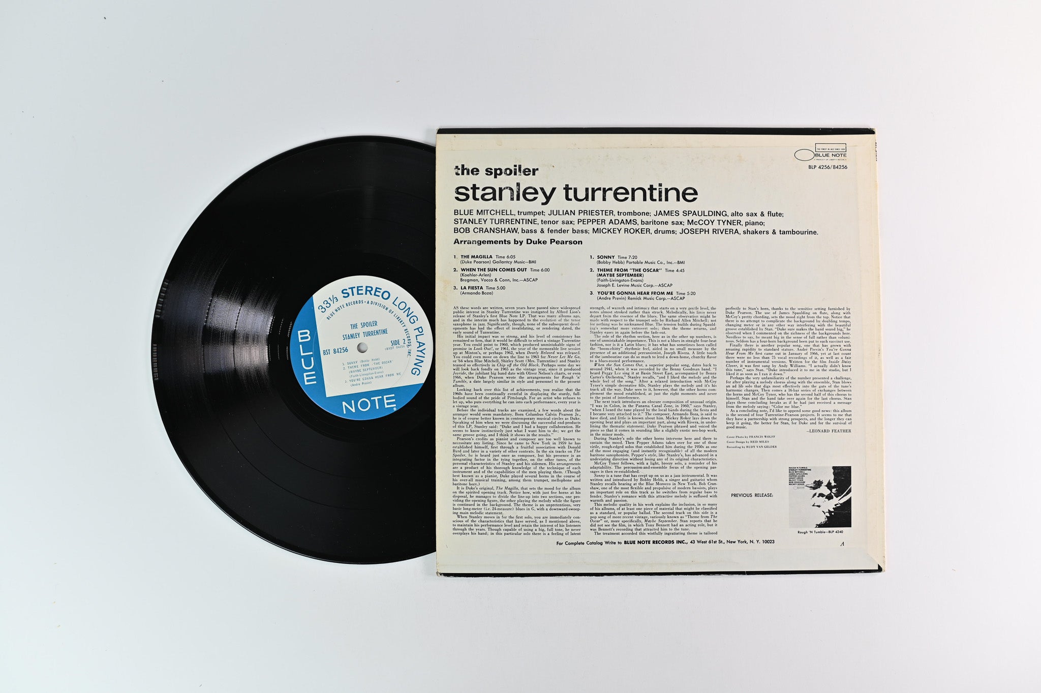 Stanley Turrentine - The Spoiler on Blue Note Stereo Liberty