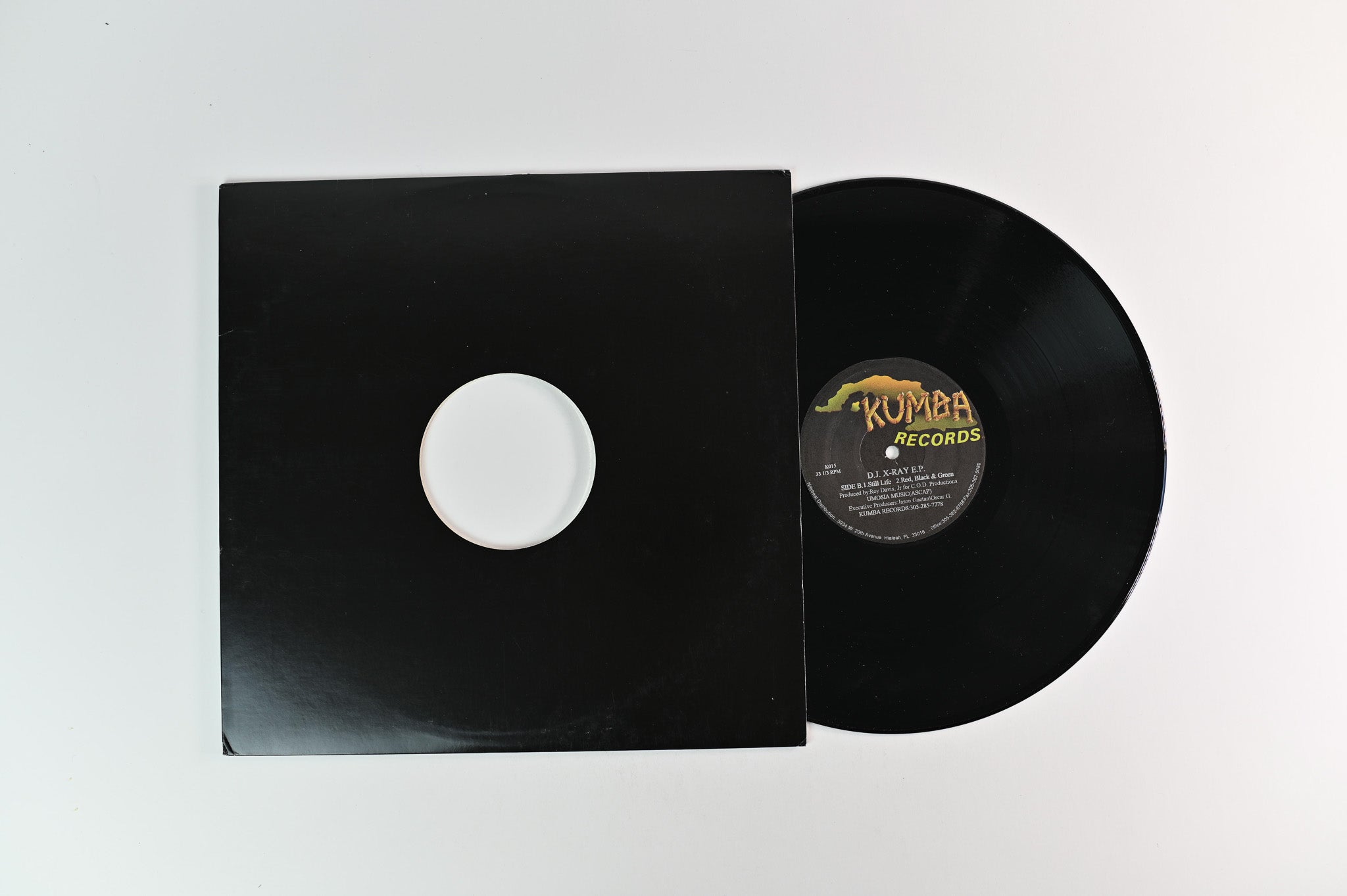 D.J. X-Ray - D.J. X-Ray E.P. on Kumba 12"