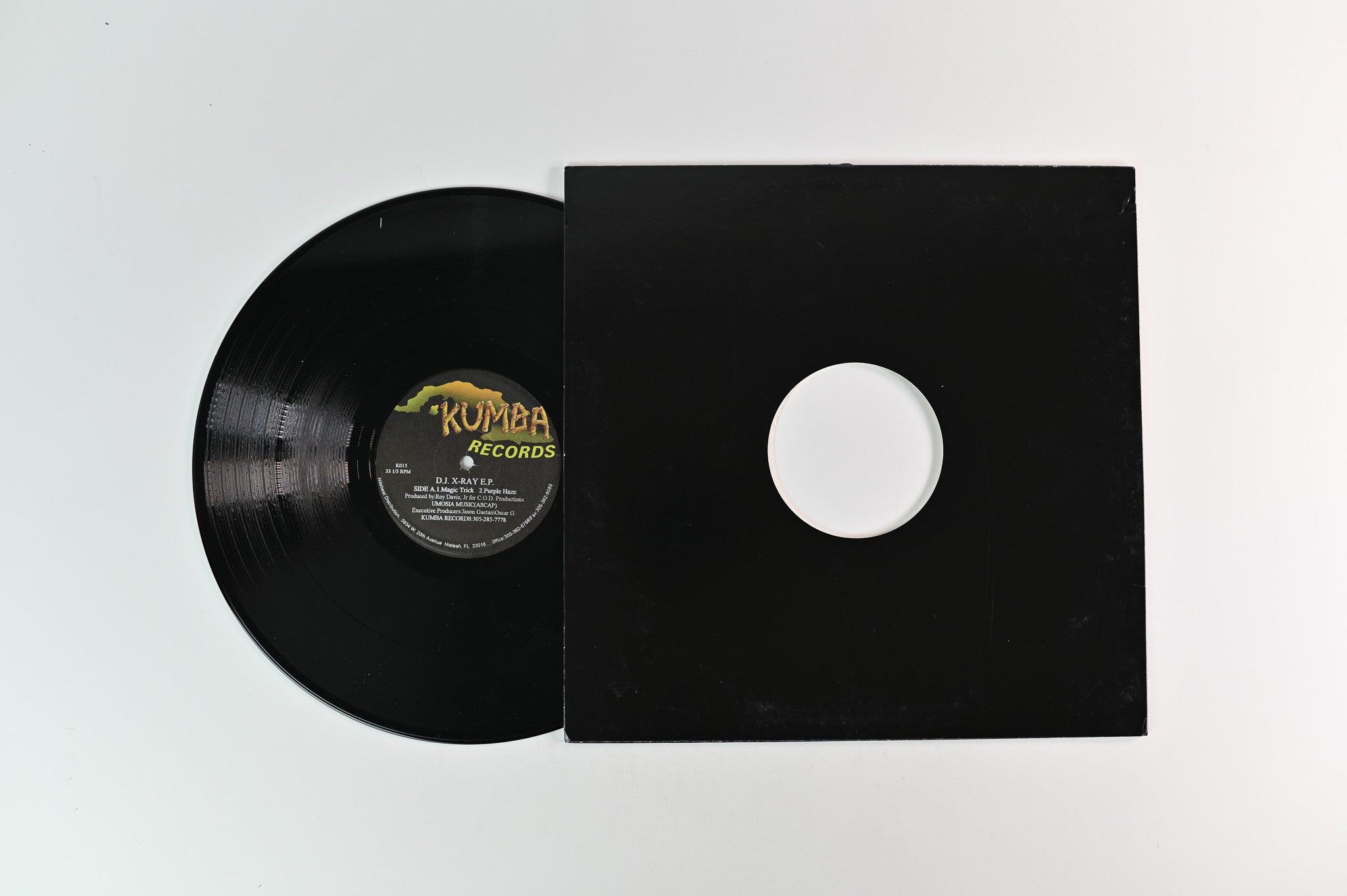 D.J. X-Ray - D.J. X-Ray E.P. on Kumba 12"