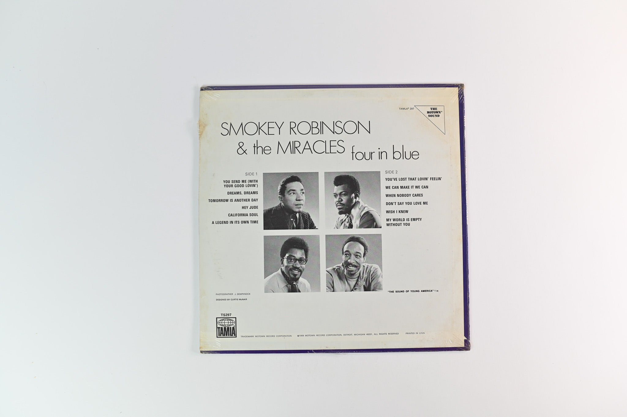 Smokey Robinson - Four In Blue on Tamla Stereo Sealed