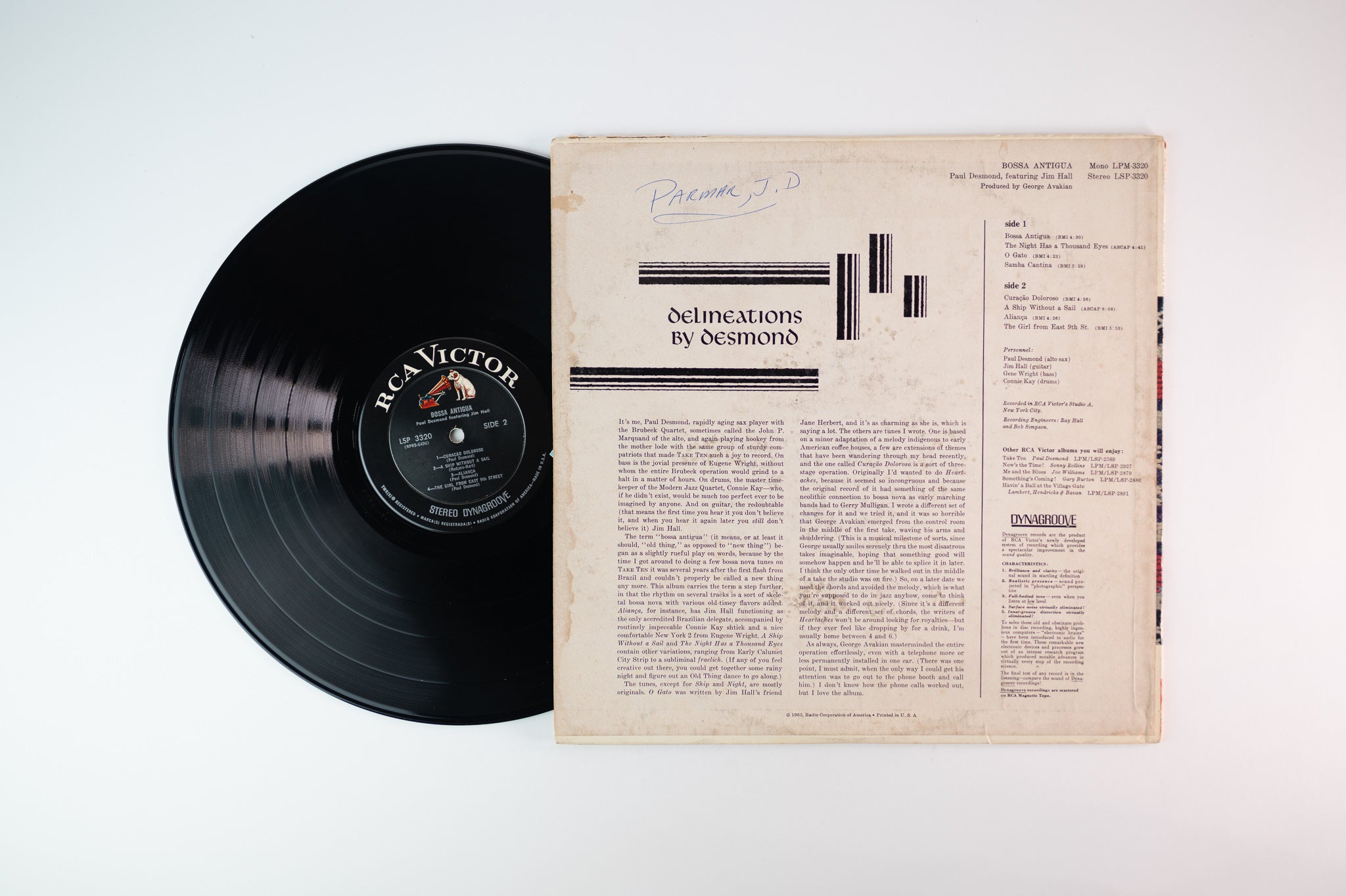 Paul Desmond - Bossa Antigua on RCA Stereo
