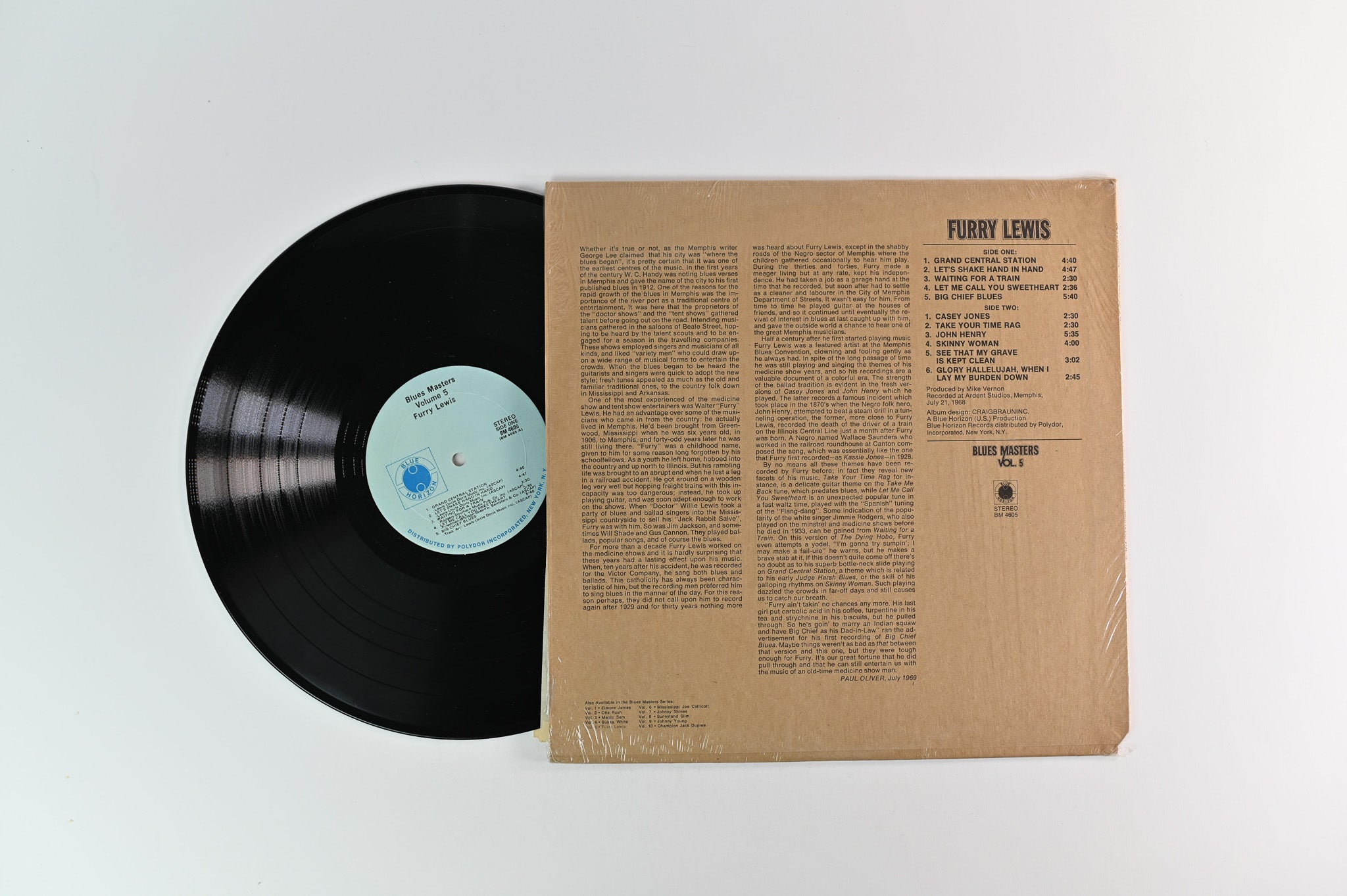 Furry Lewis - Blues Masters Vol. 5 on Blue Horizon