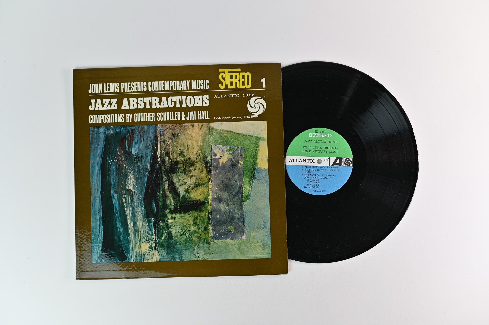 John Lewis - Jazz Abstractions on Atlantic Stereo