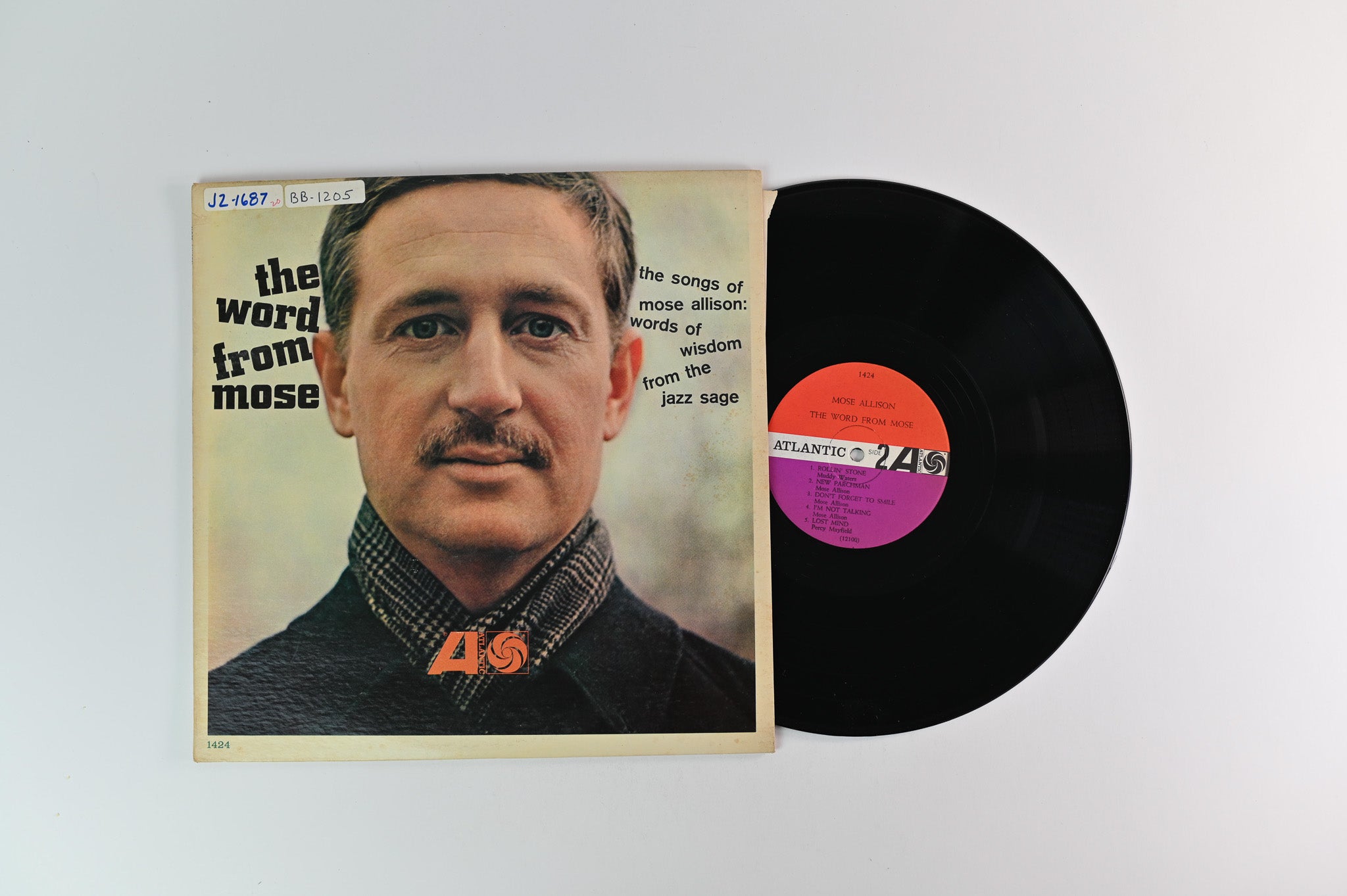 Mose Allison - The Word From Mose on Atlantic Mono