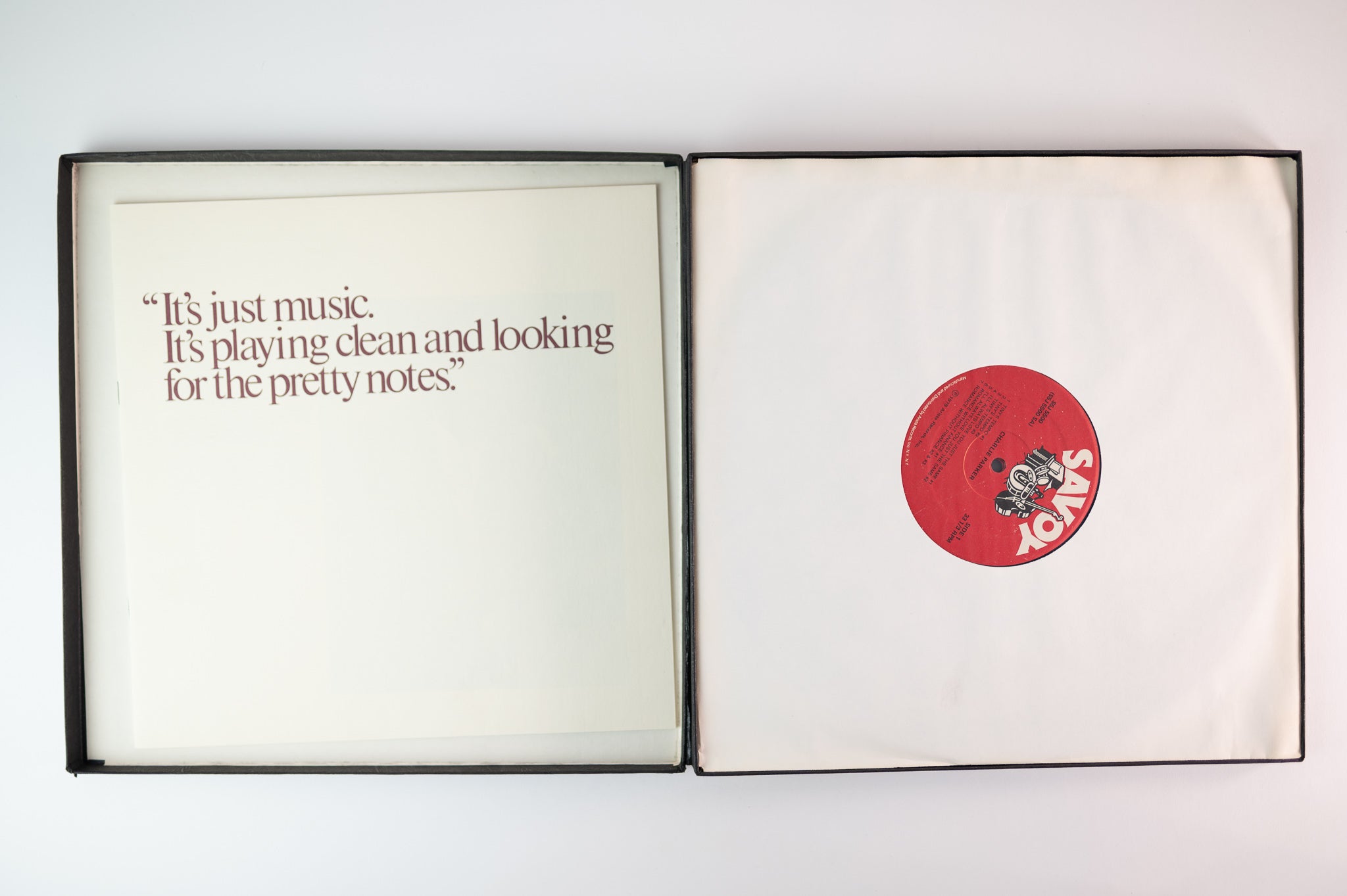 Charlie Parker - The Complete Savoy Studio Sessions on Savoy Box Set