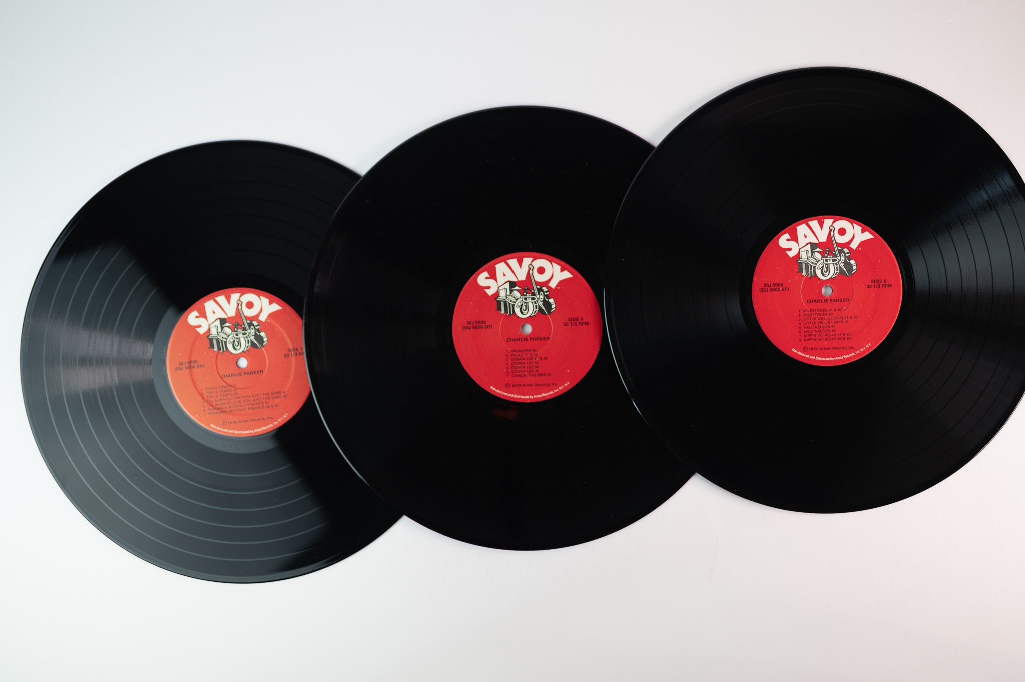 Charlie Parker - The Complete Savoy Studio Sessions on Savoy Box Set