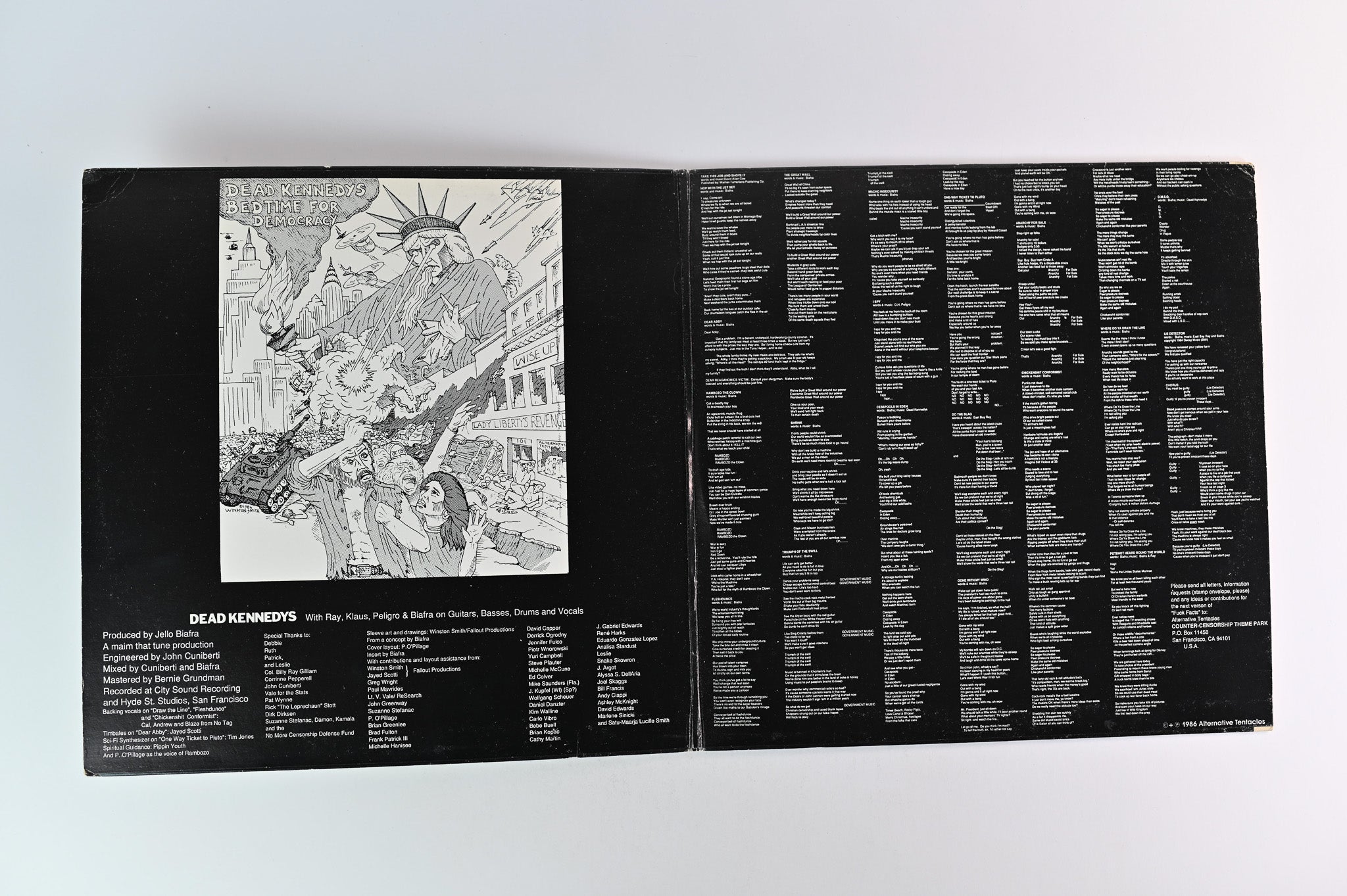 Dead Kennedys - Bedtime For Democracy on Alternative Tentacles