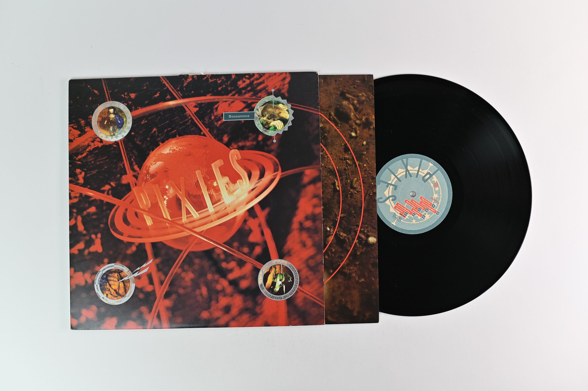 Pixies - Bossanova on 4AD UK Press