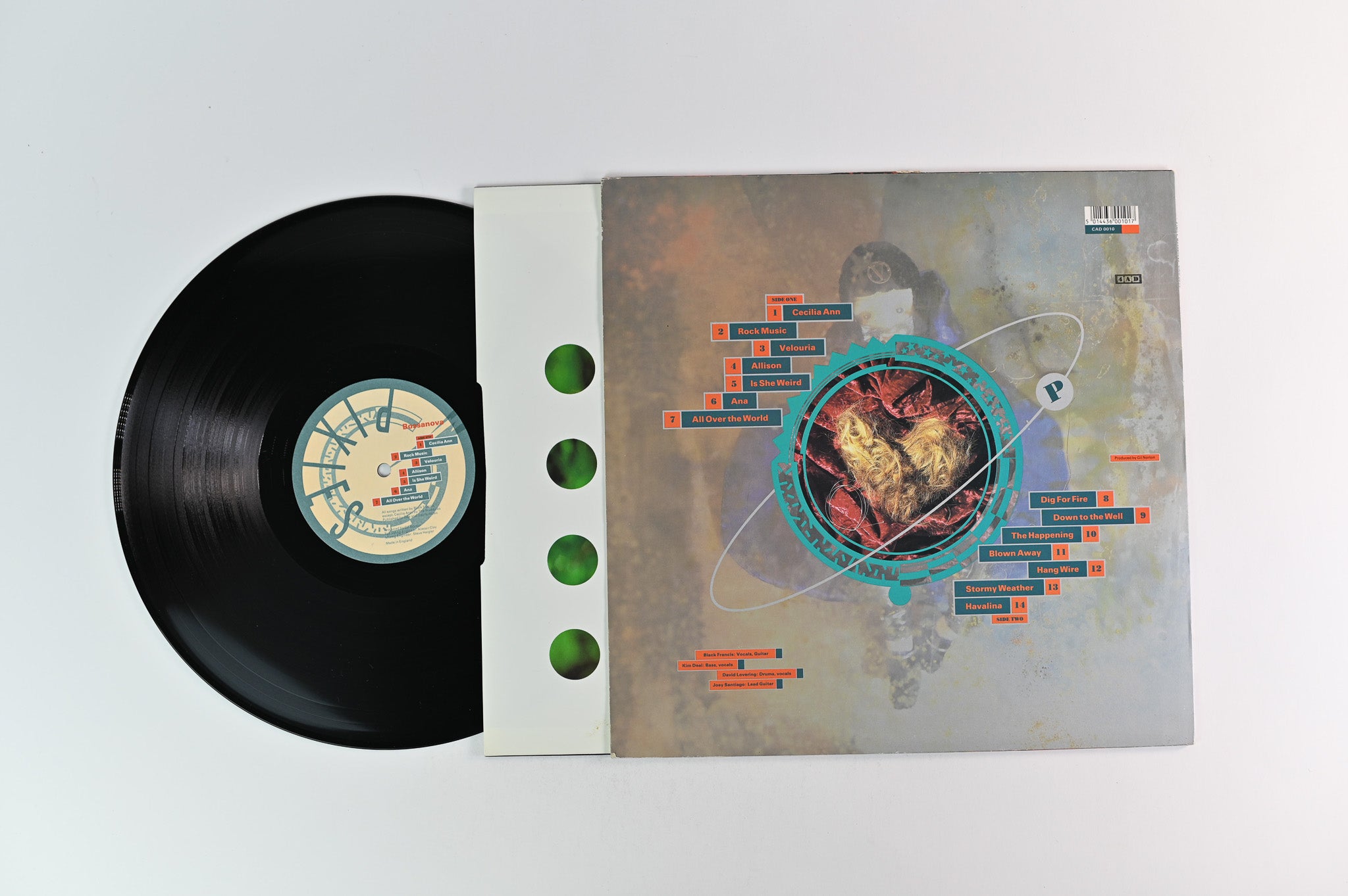 Pixies - Bossanova on 4AD UK Press