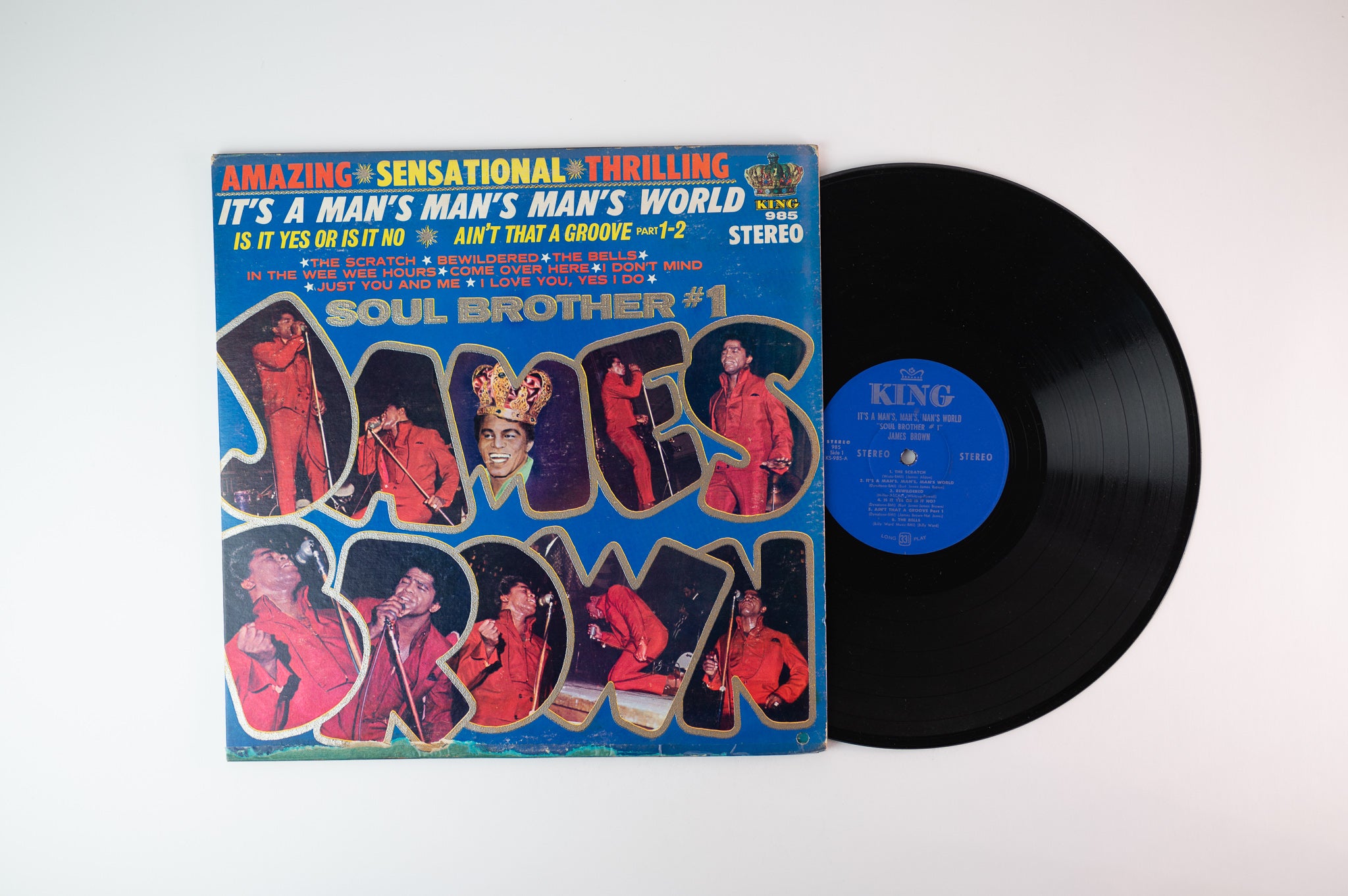 James Brown - It's A Man's Man's World: Soul Brother #1 on King Stereo