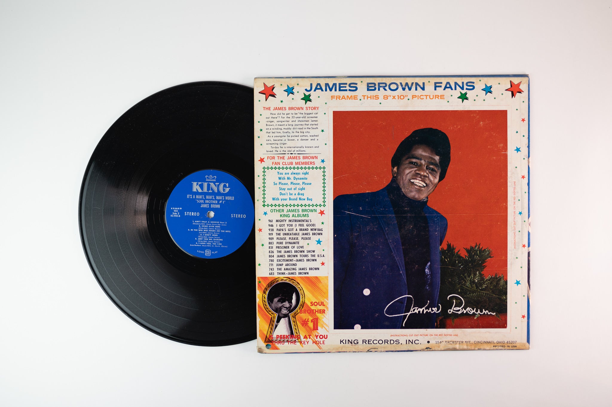 James Brown - It's A Man's Man's World: Soul Brother #1 on King Stereo