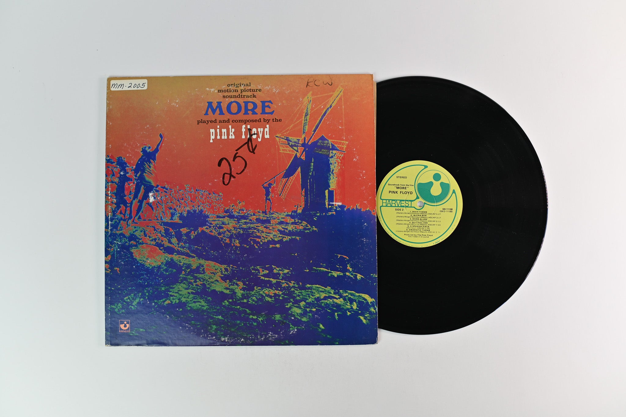 Pink Floyd - Original Motion Picture Soundtrack "More" on Harvest
