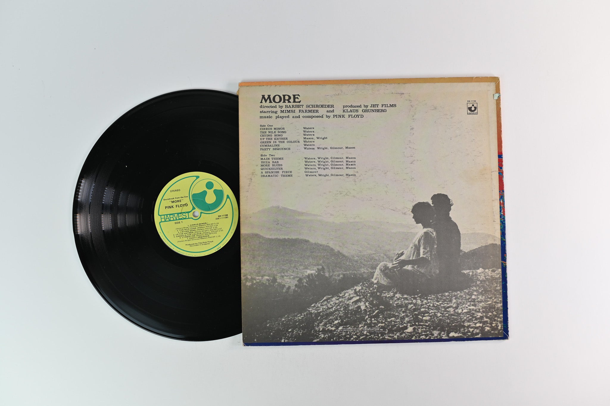 Pink Floyd - Original Motion Picture Soundtrack "More" on Harvest