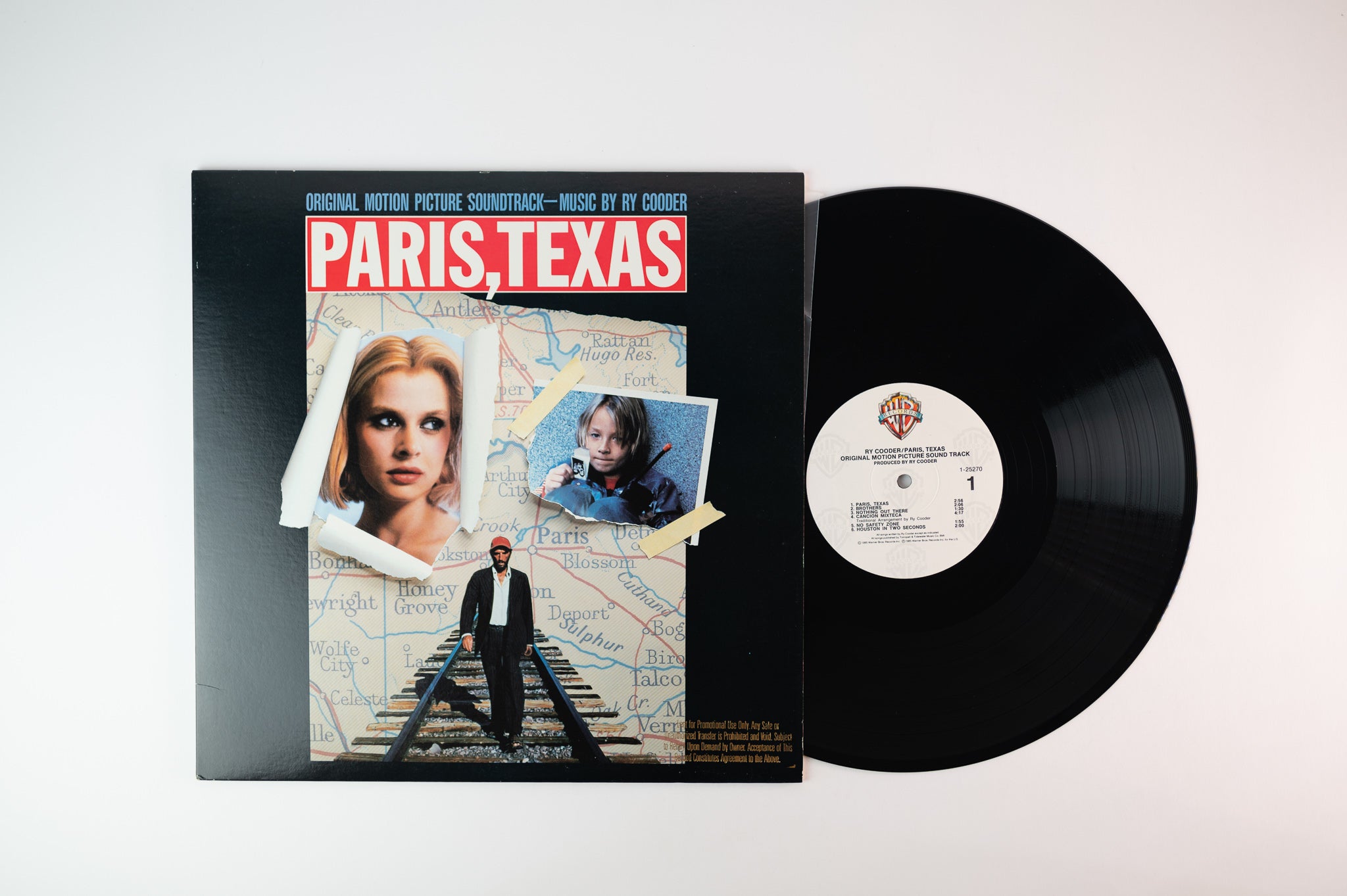 Ry Cooder - Paris, Texas (Original Motion Picture Soundtrack) on Warner Bros.