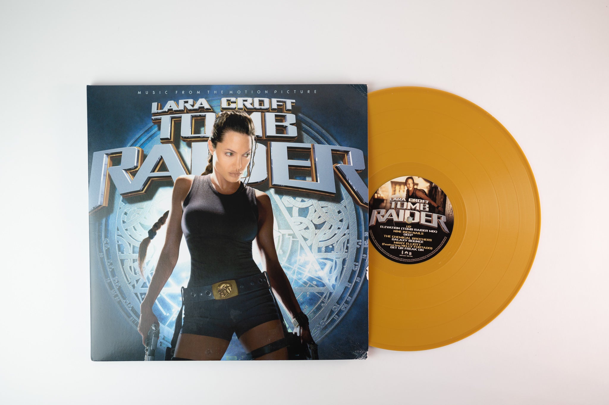 Various - Lara Croft: Tomb Raider (Music From The Motion Picture) on Real Gone Music - Gold Vinyl