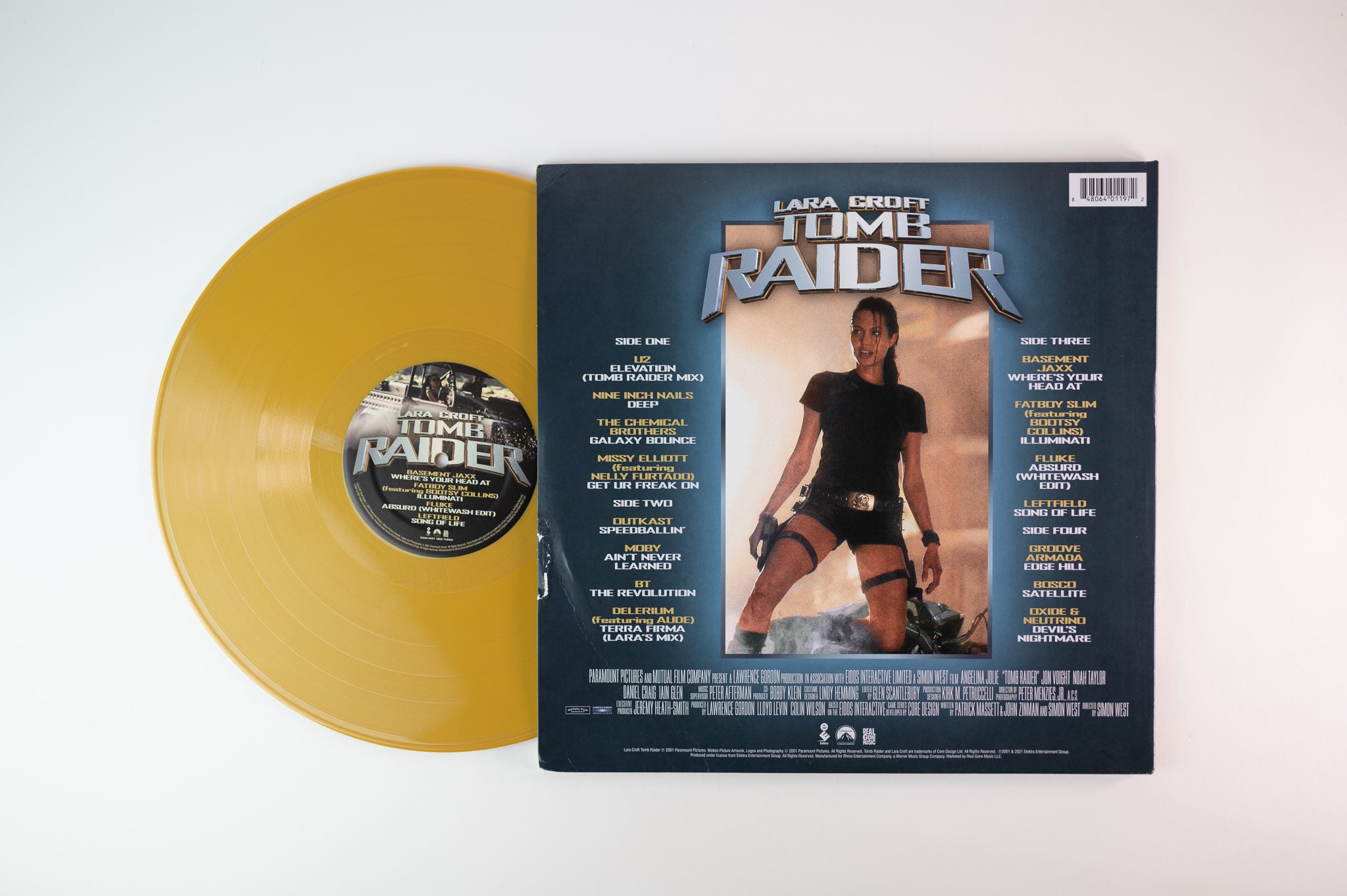 Various - Lara Croft: Tomb Raider (Music From The Motion Picture) on Real Gone Music - Gold Vinyl