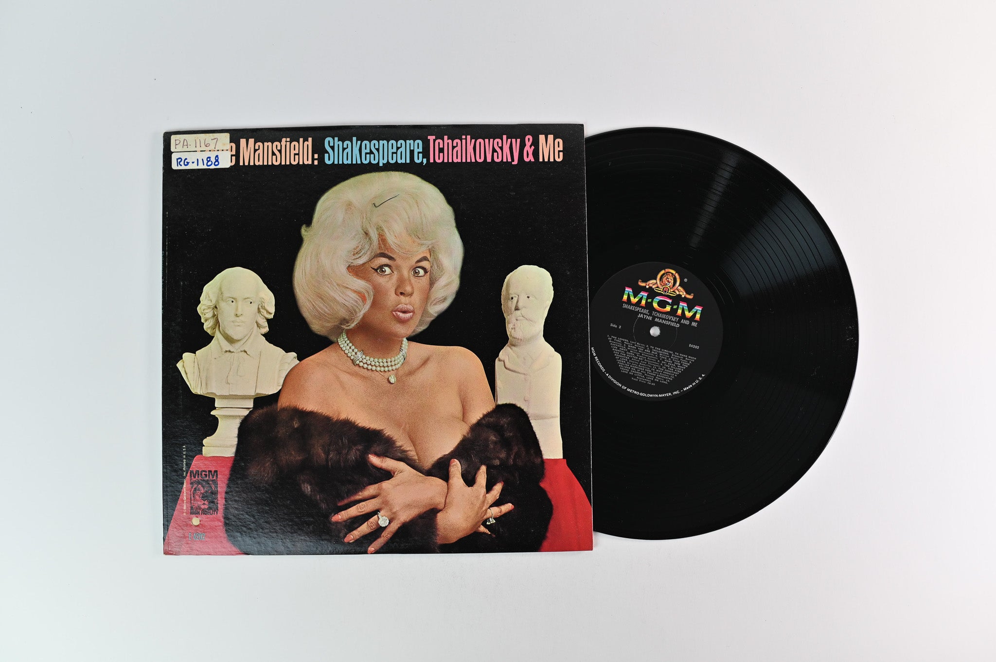 Jayne Mansfield - Shakespeare, Tchaikovsky & Me on MGM Mono