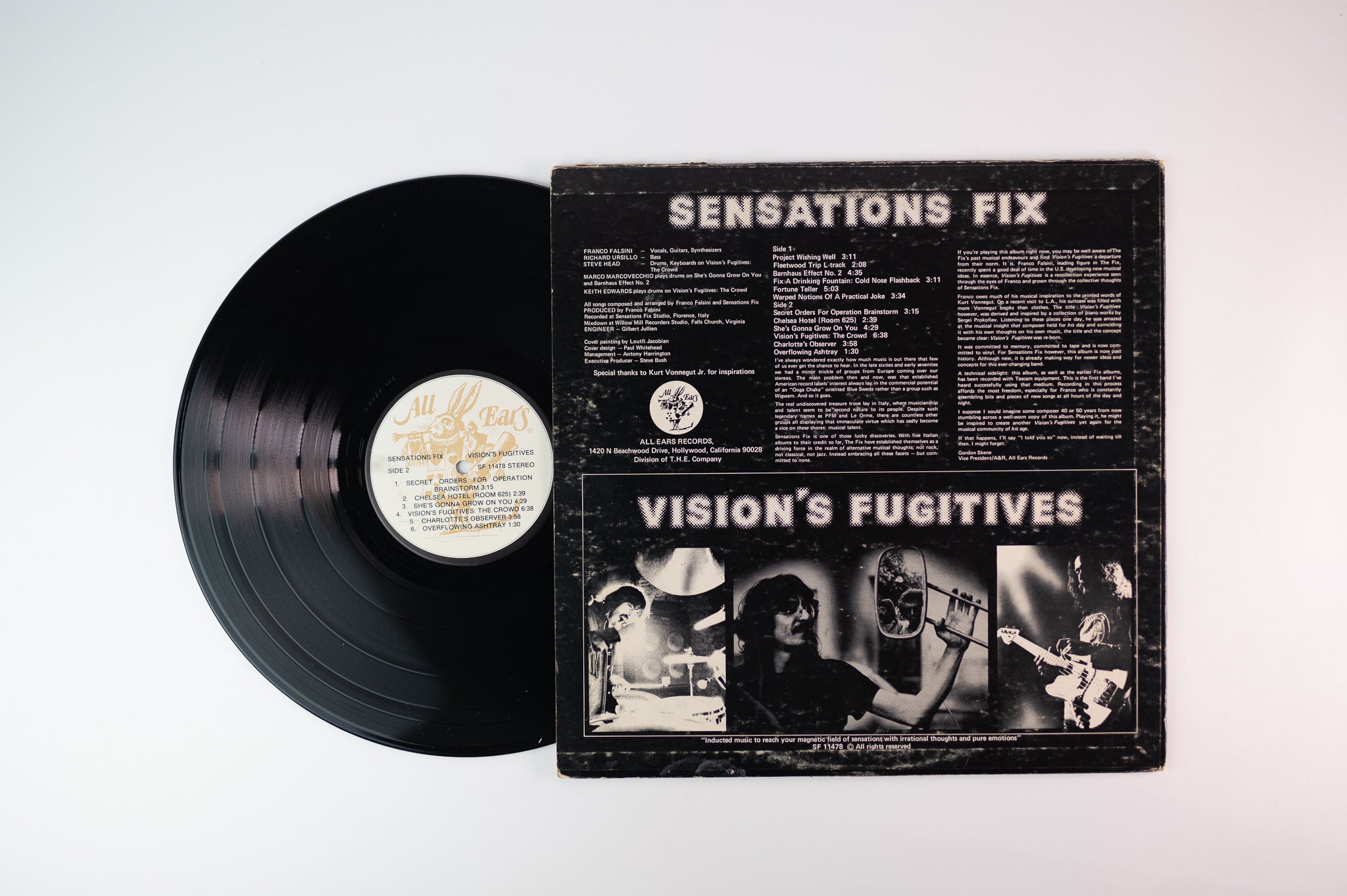 Sensations' Fix - Vision's Fugitives on All Ears