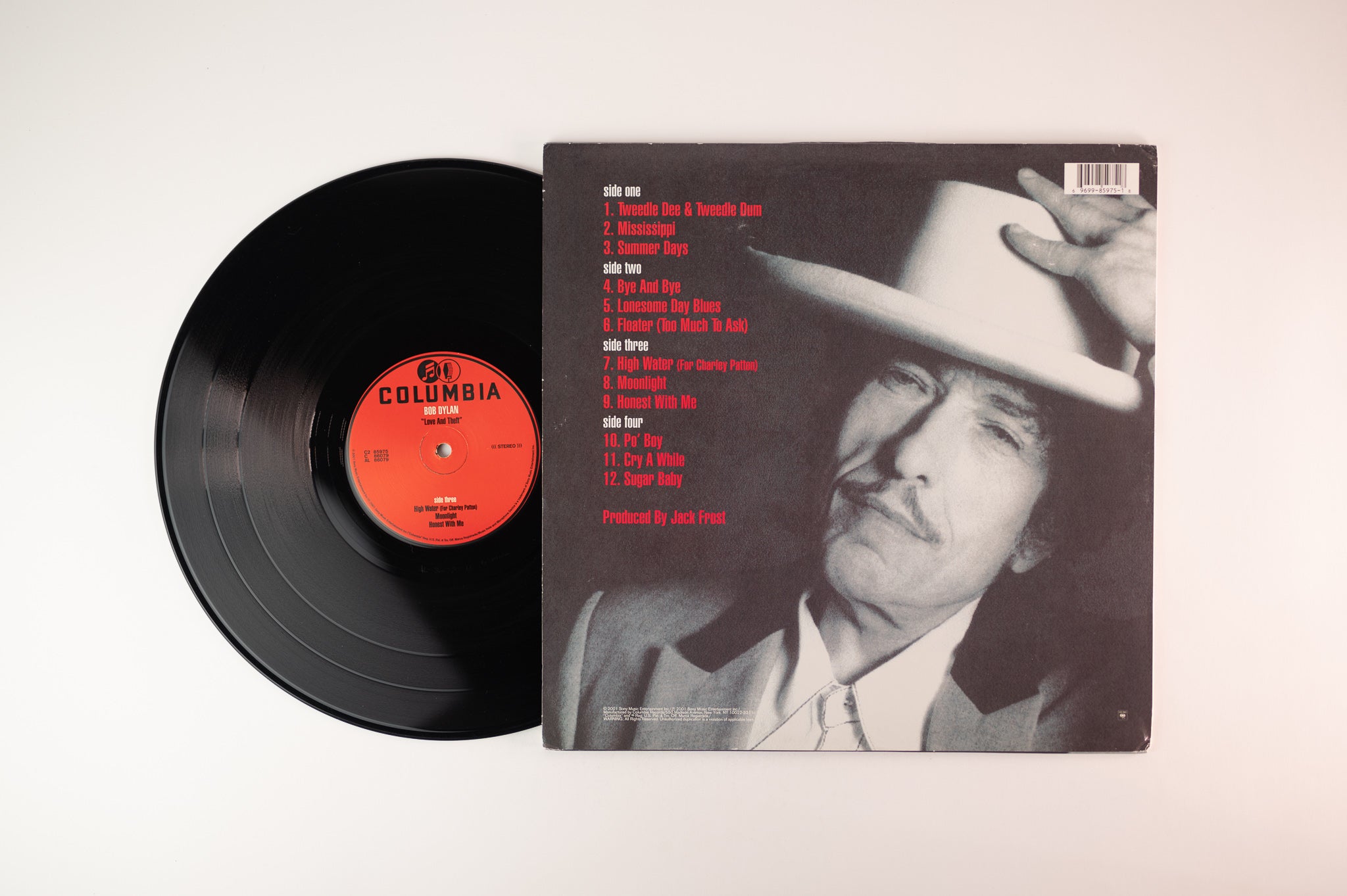 Bob Dylan - "Love And Theft" on Columbia