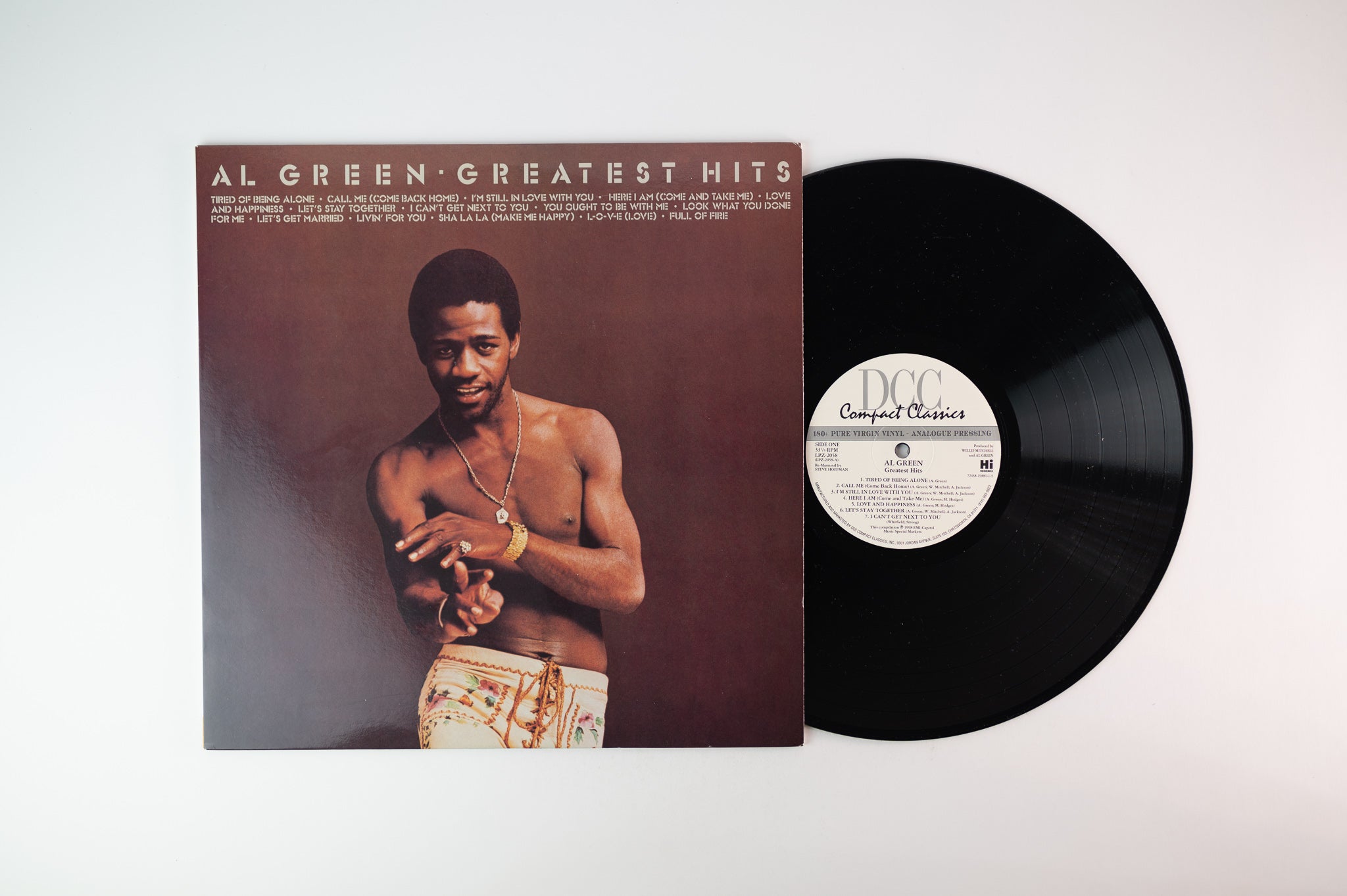 Al Green - Greatest Hits on DCC Compact Classics 180 Gram Limited Edition Numbered Reissue