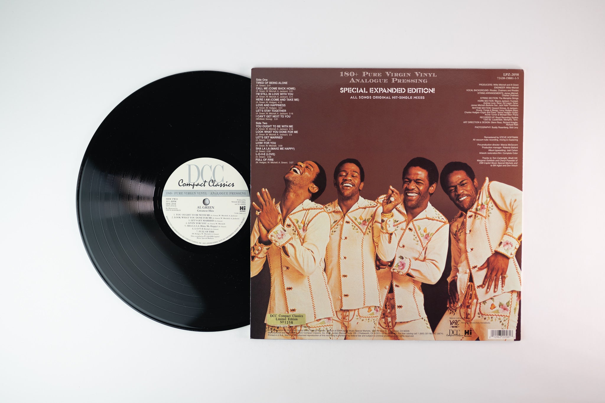 Al Green - Greatest Hits on DCC Compact Classics 180 Gram Limited Edition Numbered Reissue