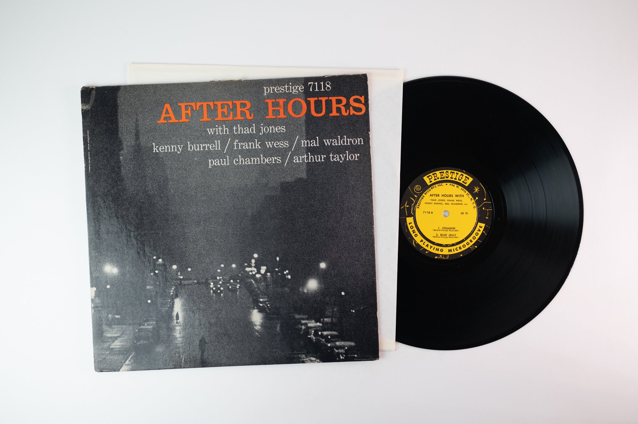 Thad Jones - After Hours on Prestige Mono Deep Groove W 50th