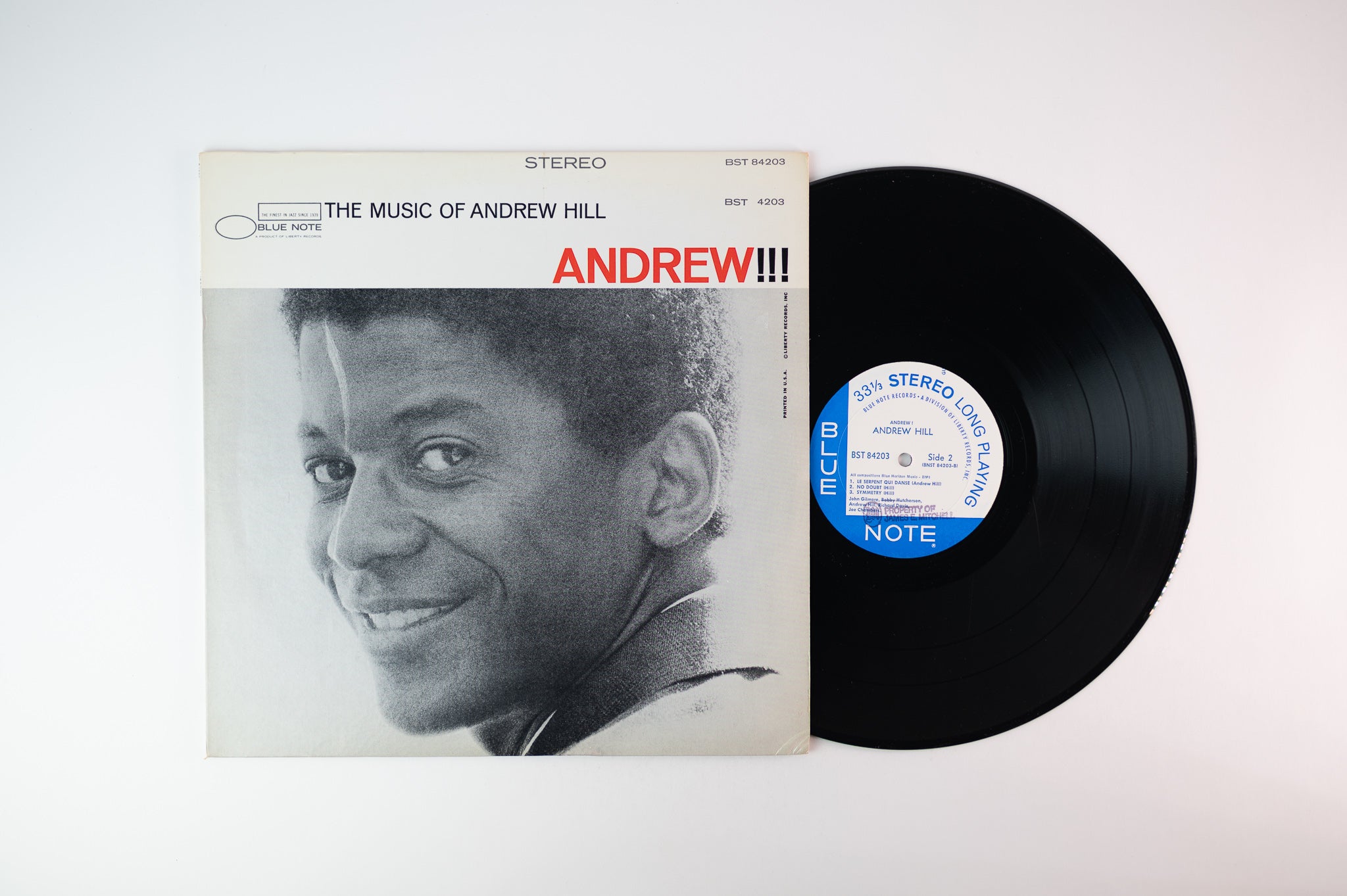 Andrew Hill - Andrew!!! on Blues Note Stereo Liberty