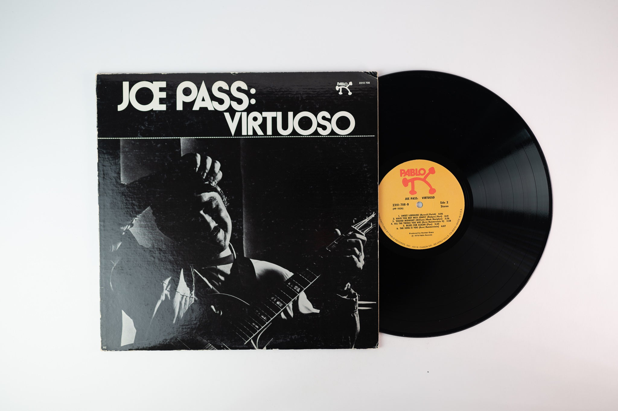 Joe Pass - Virtuoso on Pablo