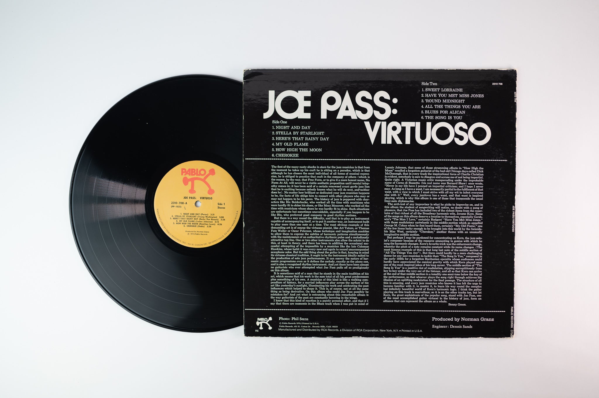 Joe Pass - Virtuoso on Pablo